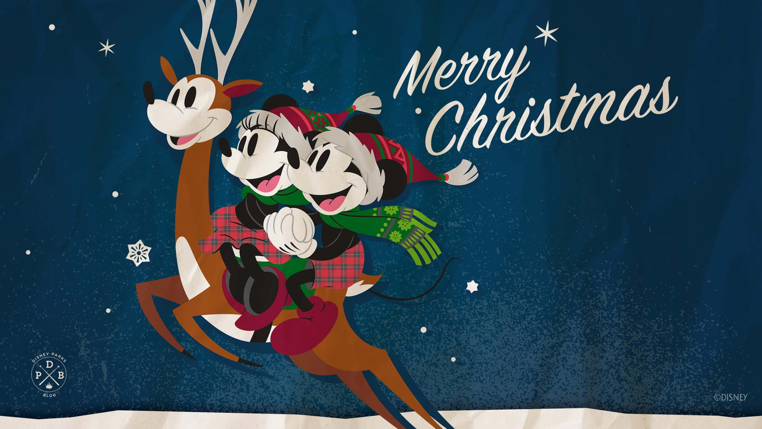Aloita taianomainen joulukausi Disney-joulun kanssa! Taustakuvat