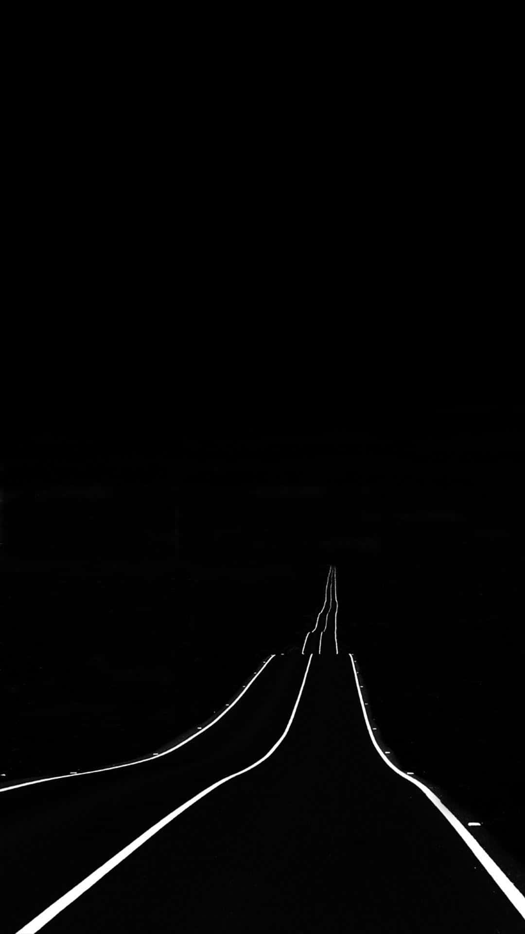 AMOLED-tausta pitkä mutkainen tie Taustakuvat