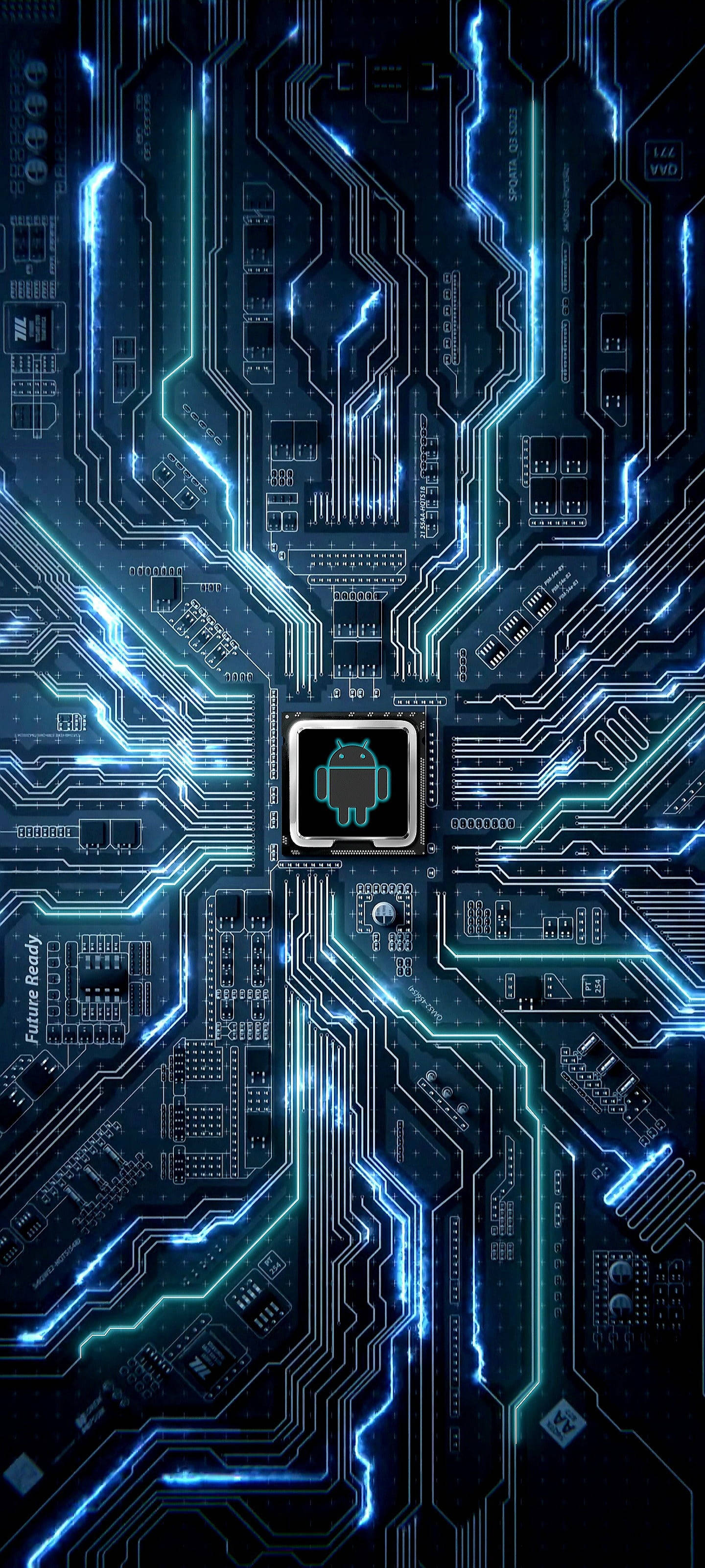 Android Circuit Art For Samsung S20 FE Taustakuvat