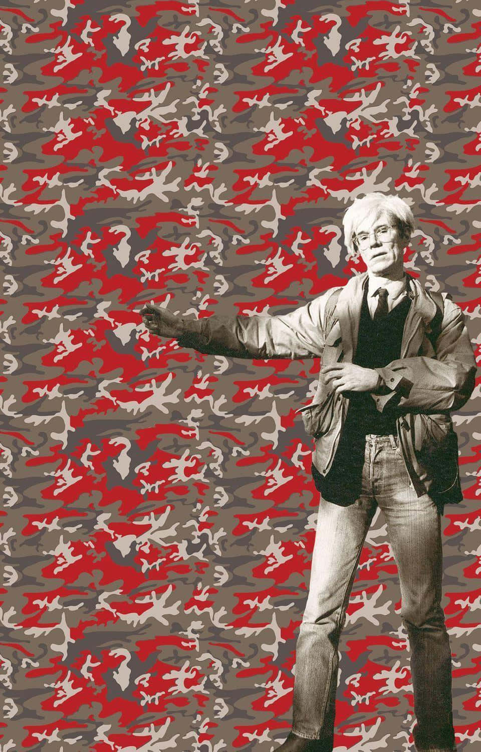 Andy Warhol -kamuflaasiomakuva Taustakuvat