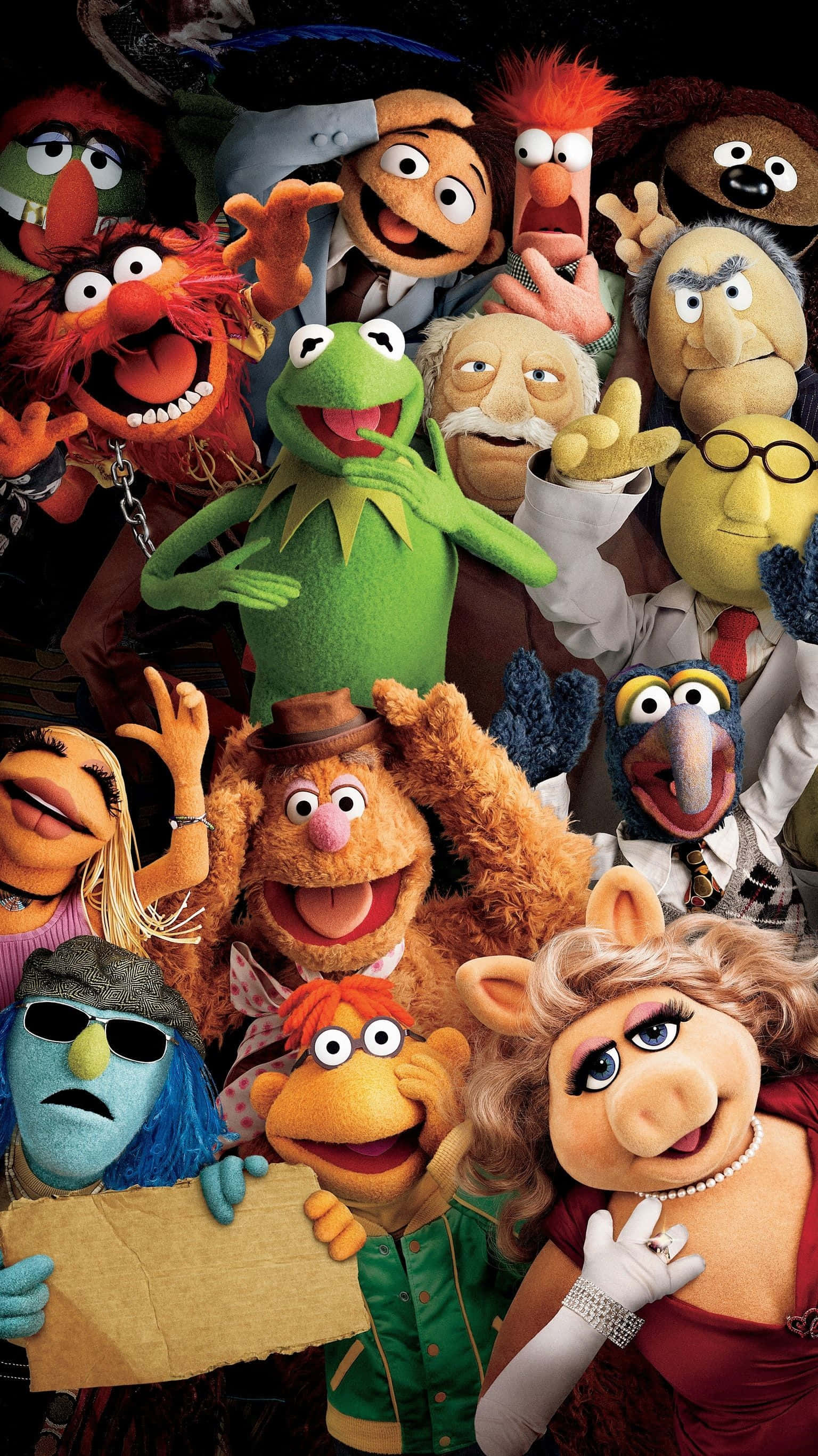 Animal Muppet toiminnassa Taustakuvat