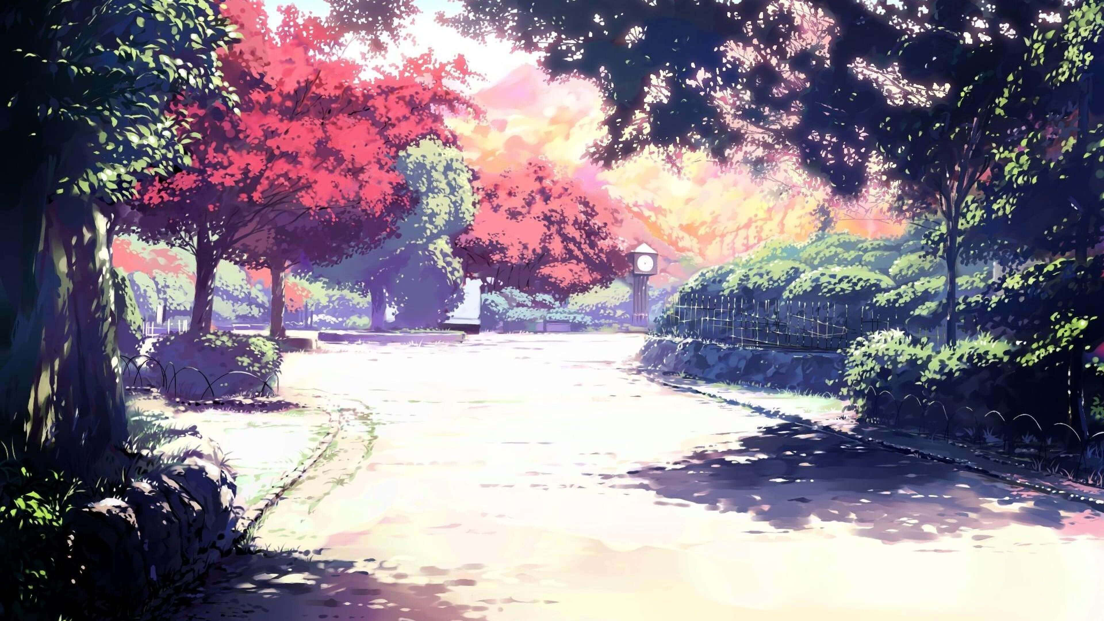 Anime 4K -taustakuva Taustakuvat