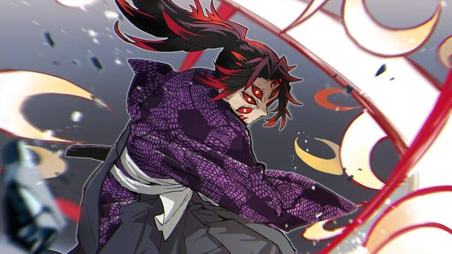 Anime Demoni Kokushibo Taustakuvat