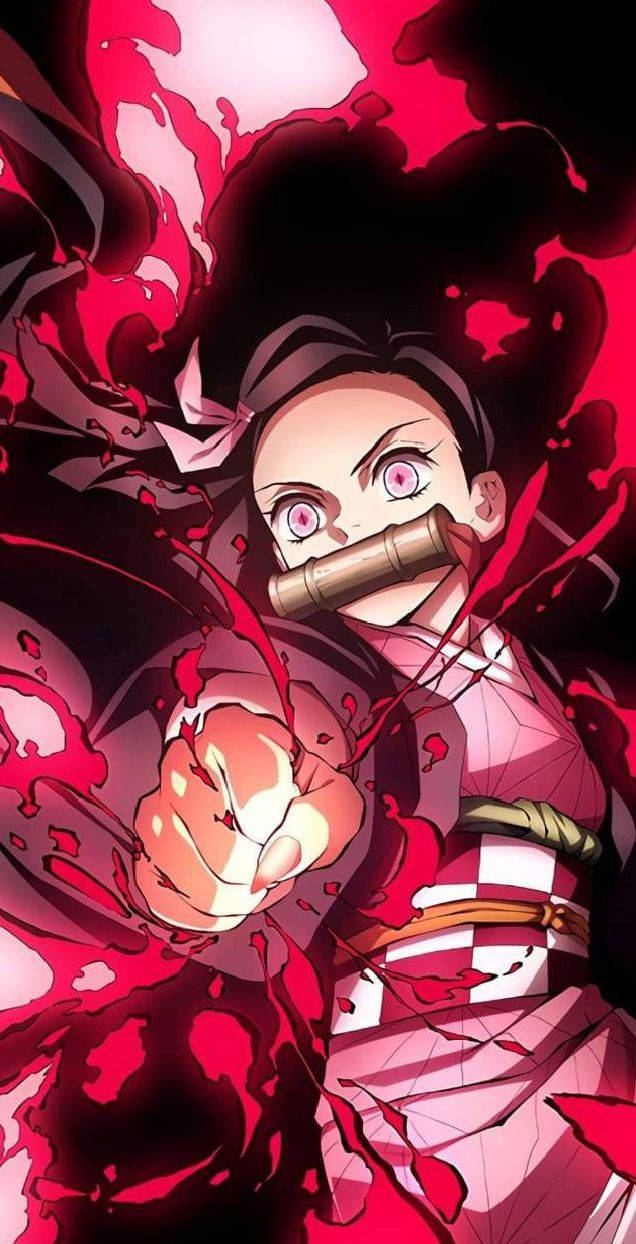 Anime Demoni Nezuko Taustakuvat
