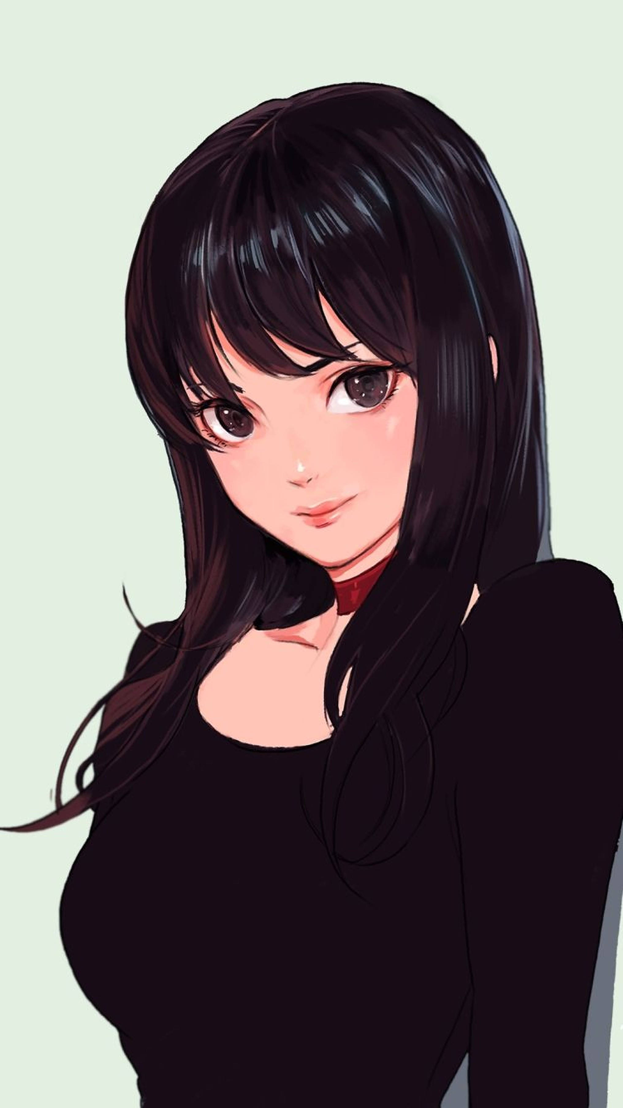 Anime-fanitaide iPhone Taustakuvat