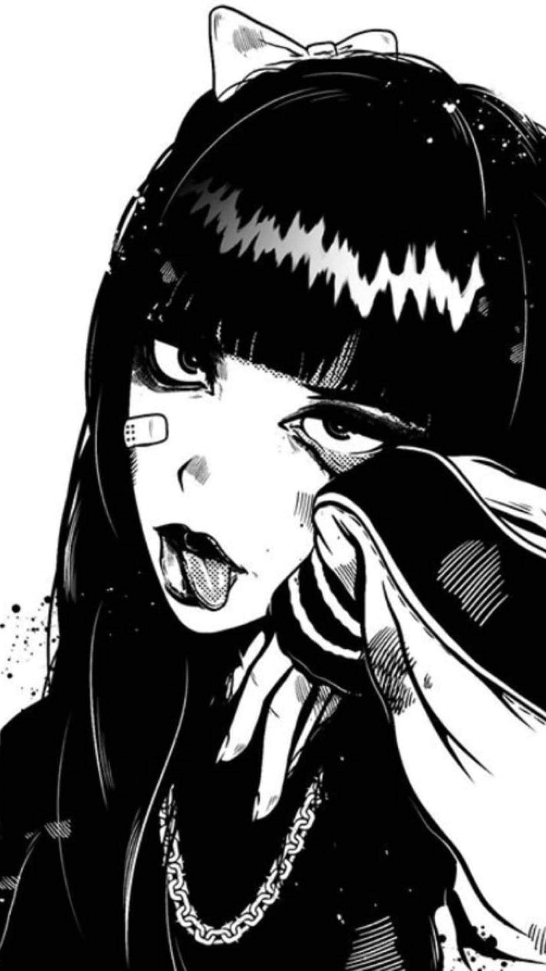 Anime Gootti-tyttö Instagram-profiili Taustakuvat