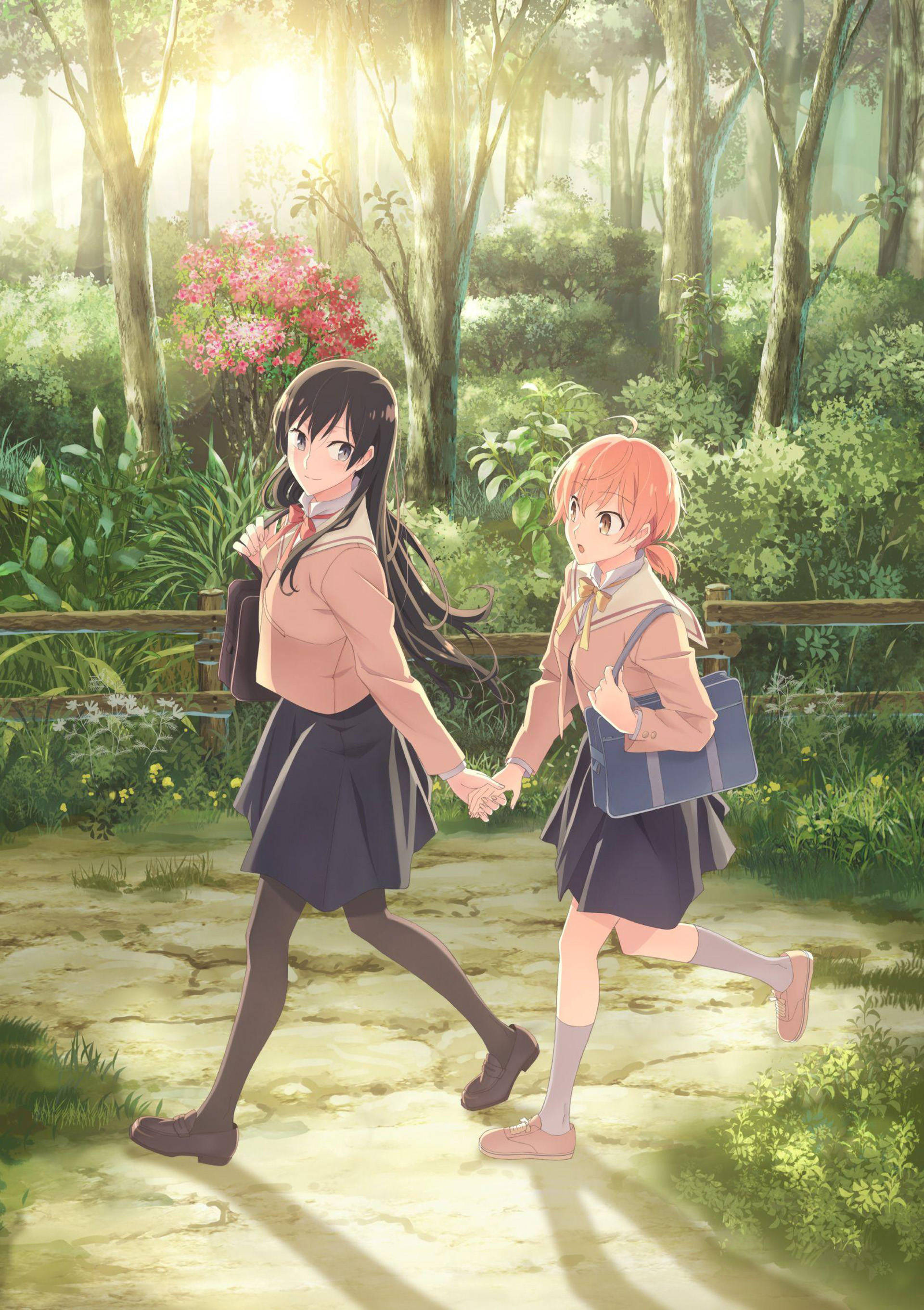 Anime Lesbot Metsässä Taustakuvat