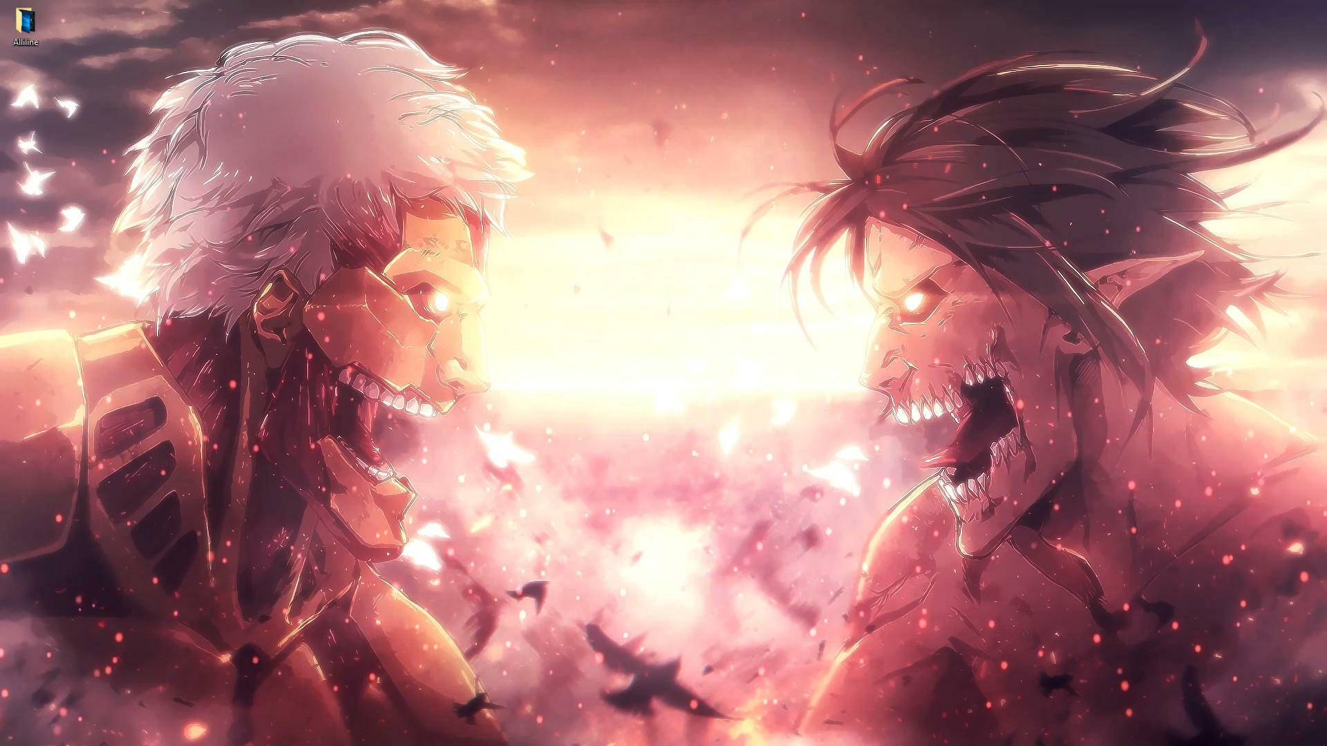 Anime Live Titanien Törmäys Taustakuvat