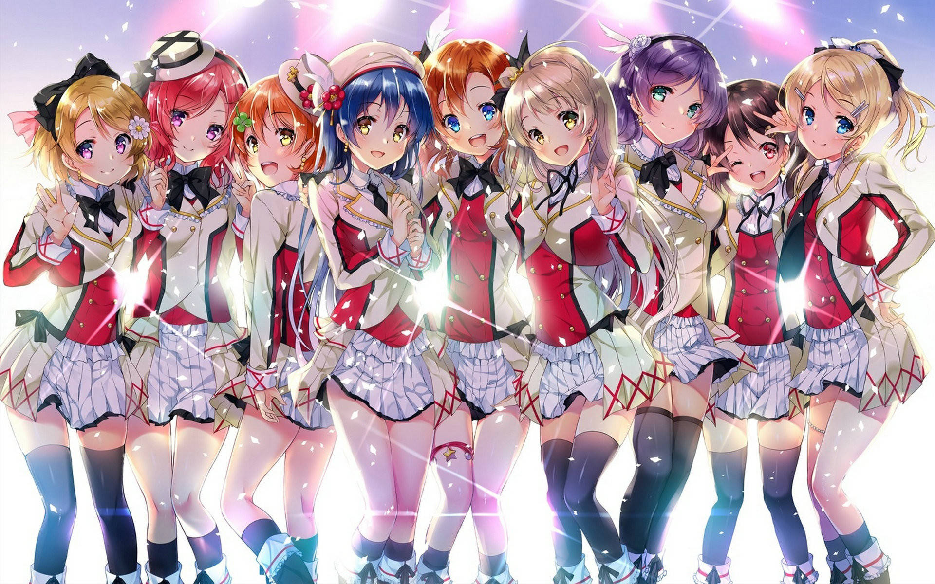 Anime Love Live -idolit Taustakuvat