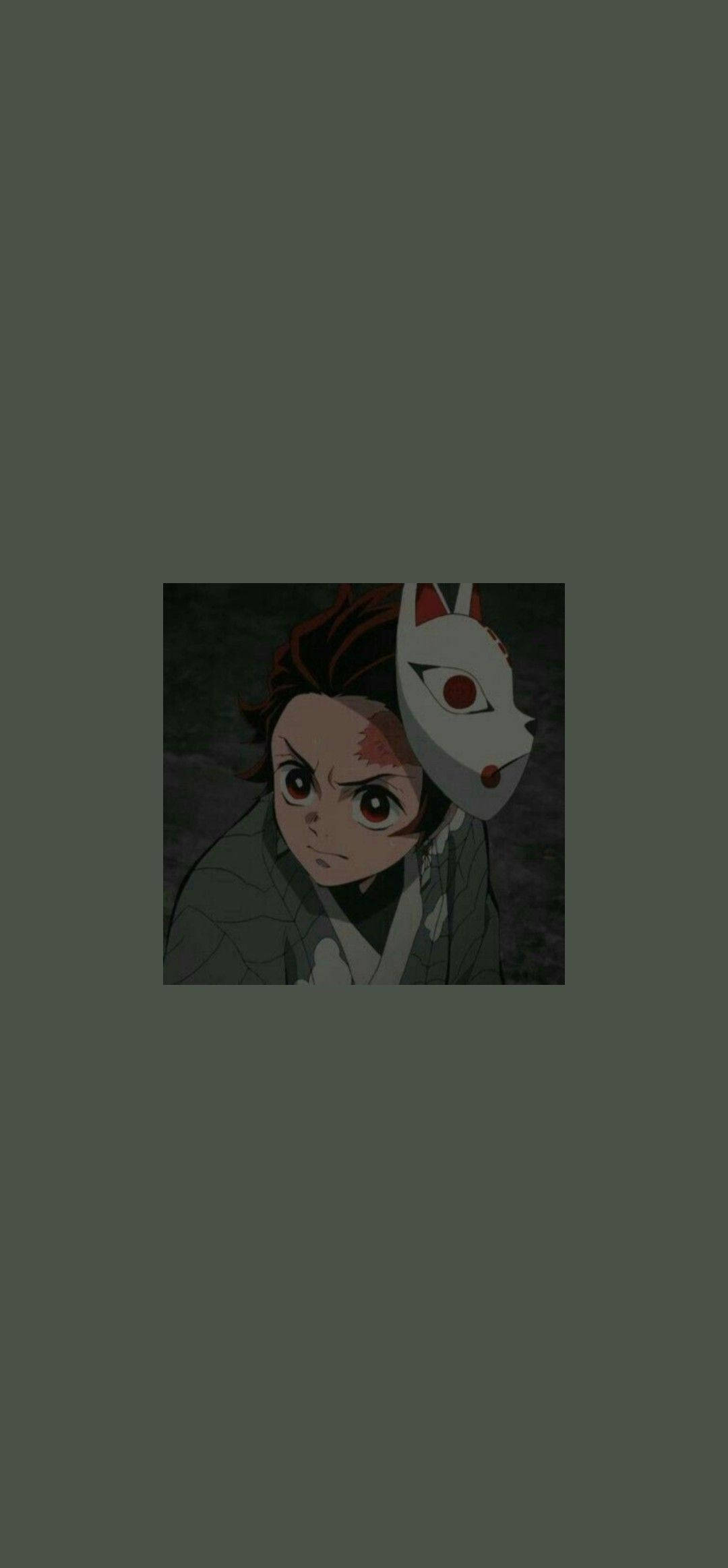 Anime-lukitusnäyttö Tanjiro Kamado Taustakuvat
