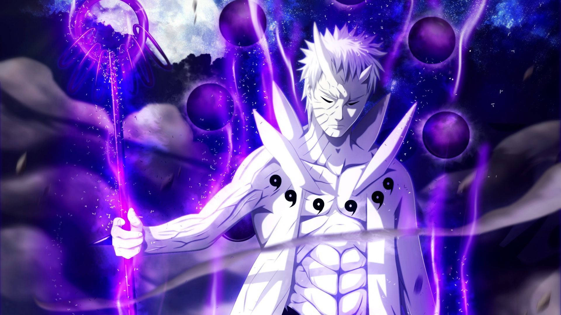 Anime Naruto Yhdeksänhäntäinen Petopallo Taustakuvat