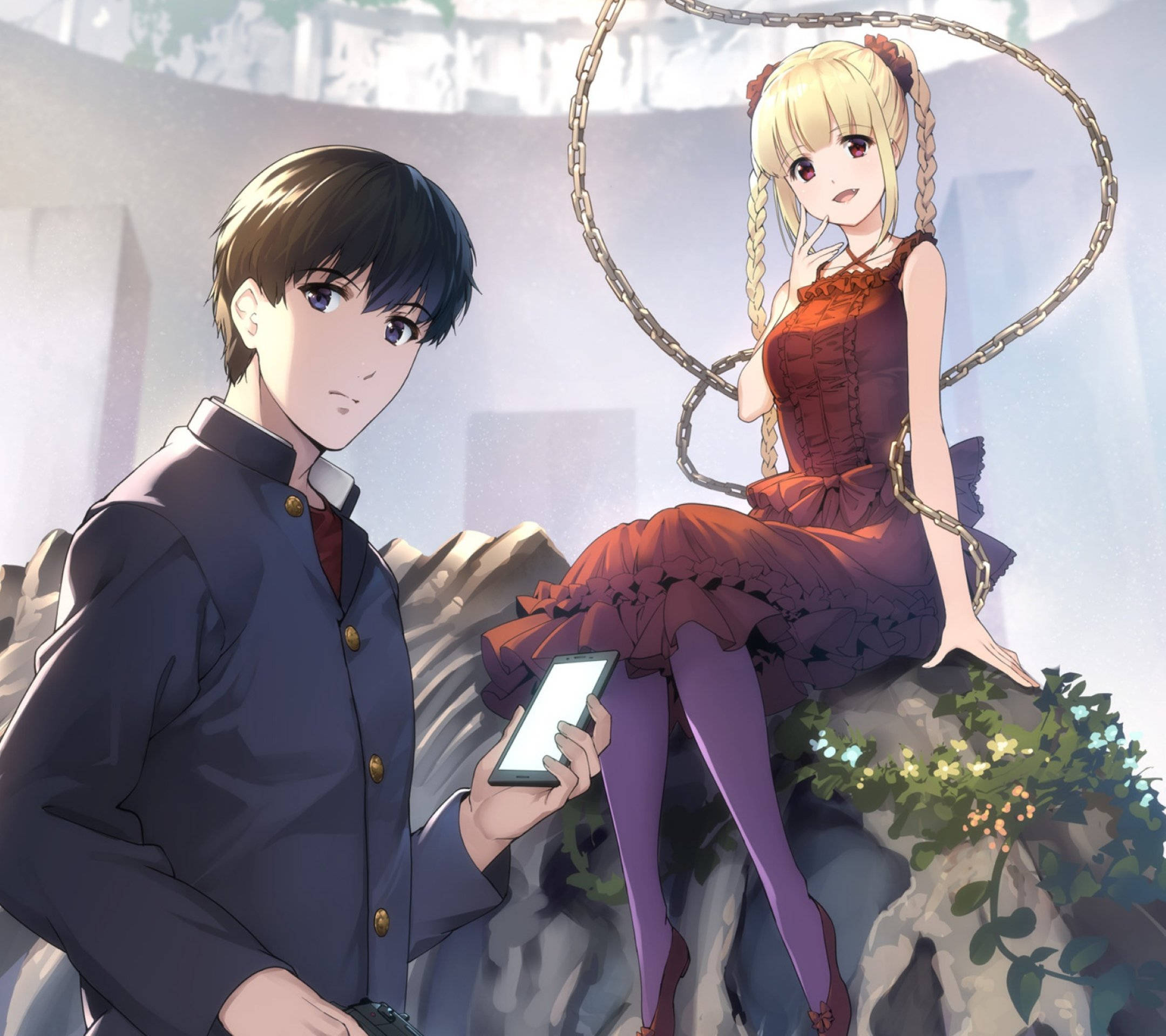 Anime pari Darwin's Game Taustakuvat