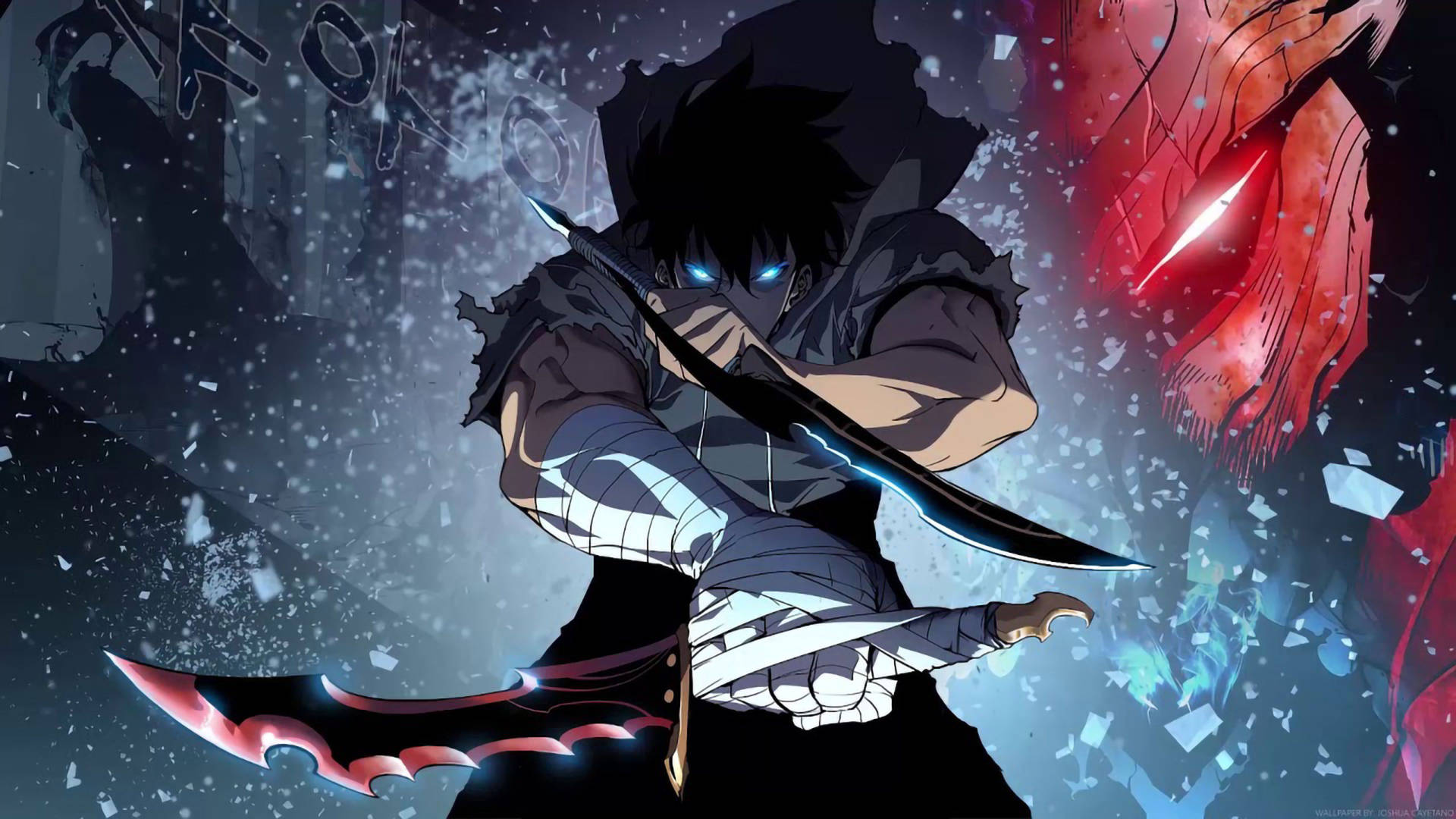 Anime-pelit — Cool anime GIF Taustakuvat