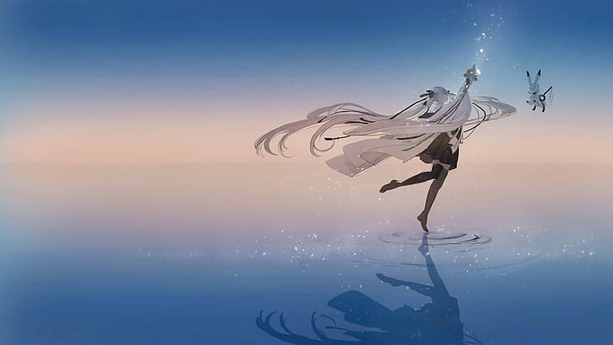 Anime Tanssi Tyyni Meri Taustakuvat