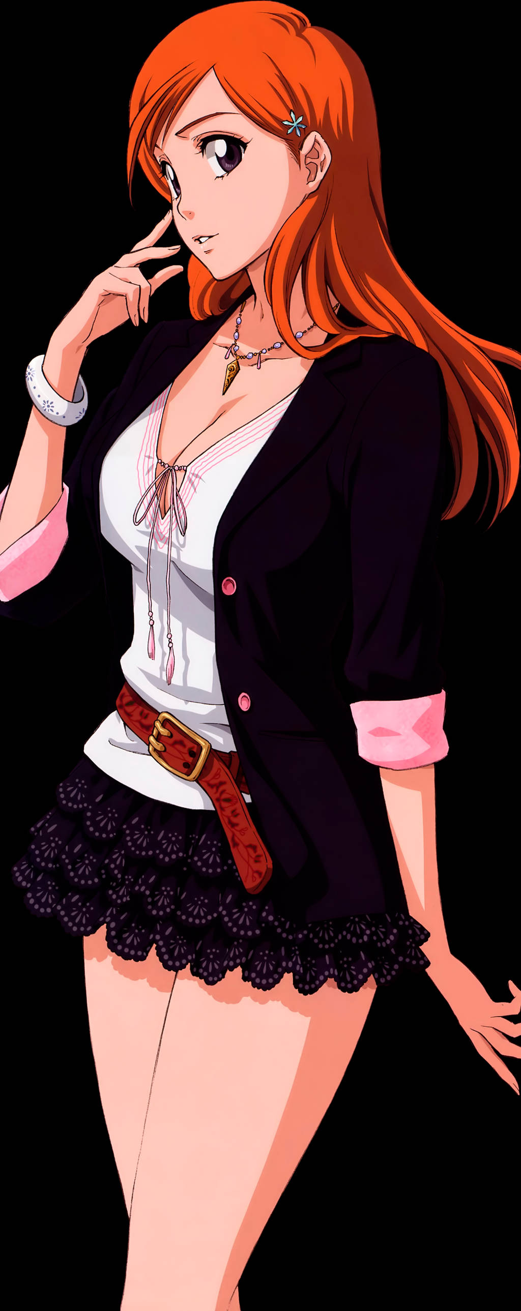 Anime-tyttö Orihime Inoue Taustakuvat