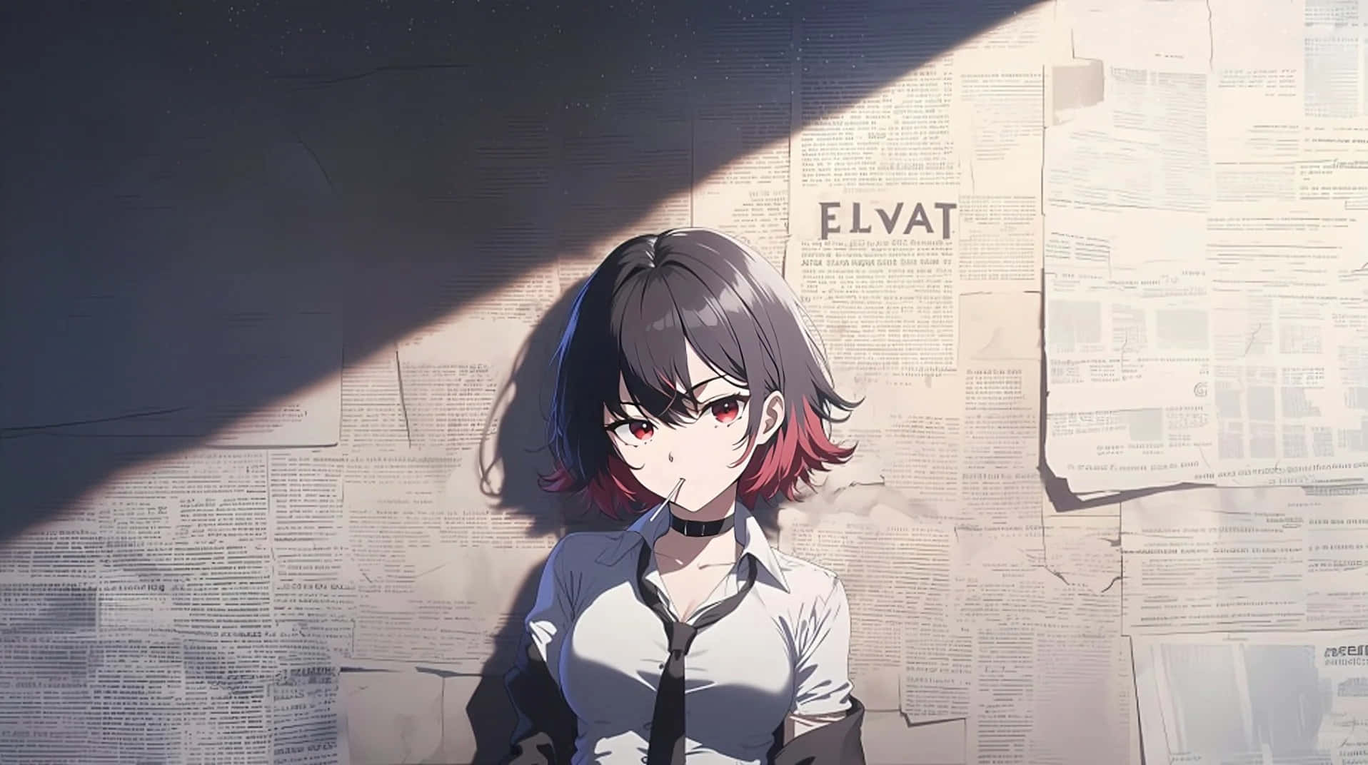 anime tyttö taustakuva /söpö/4K Taustakuvat