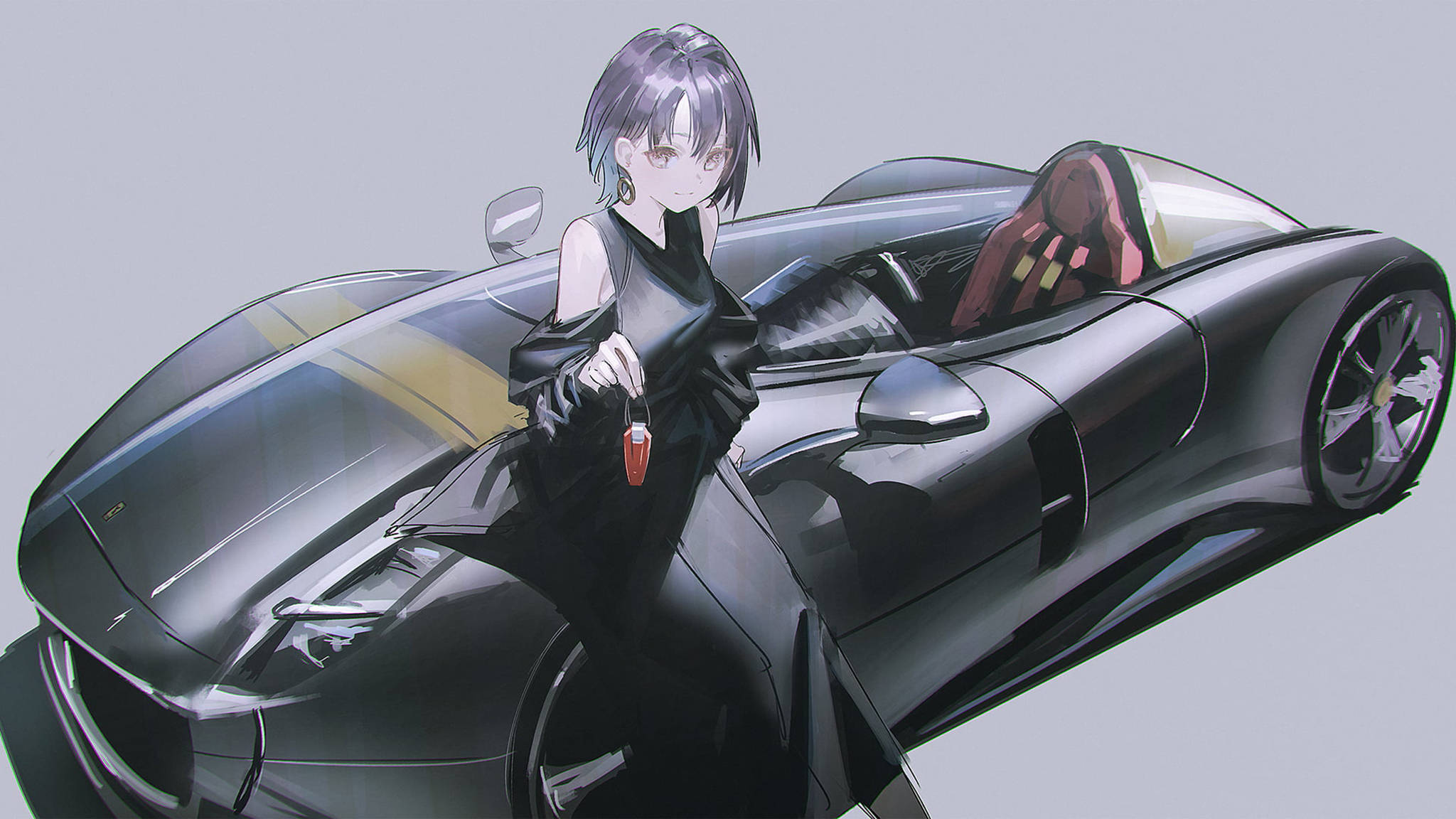 Animeauto Ferrari Monza Taustakuvat