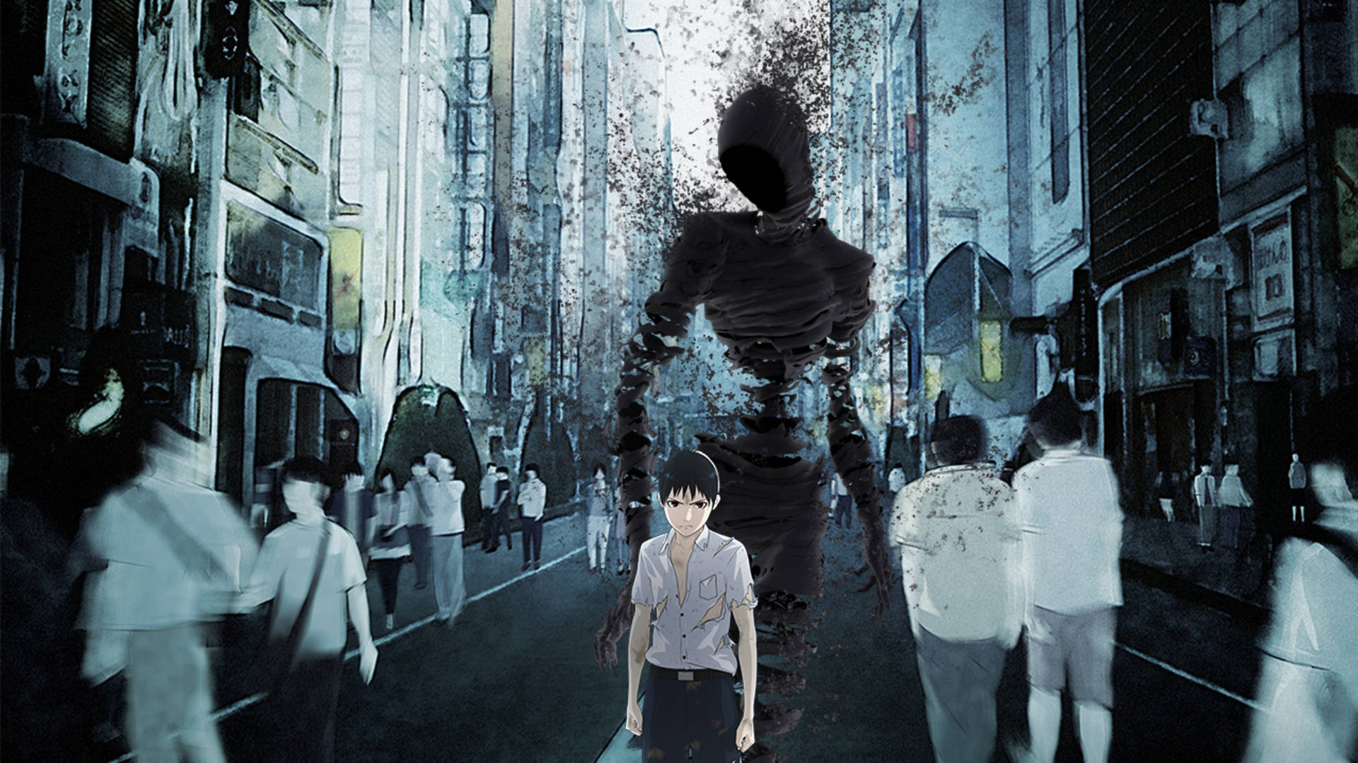 Animehahmot Ajin: Puoli-ihminen Taustakuvat