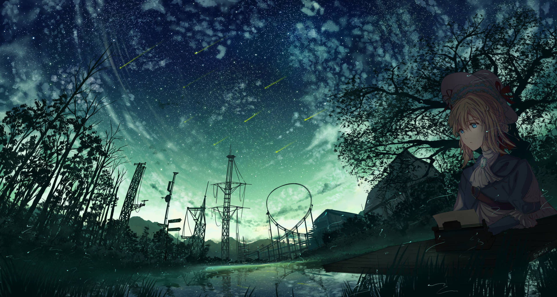 Animehahmot Violet Evergarden Taustakuvat