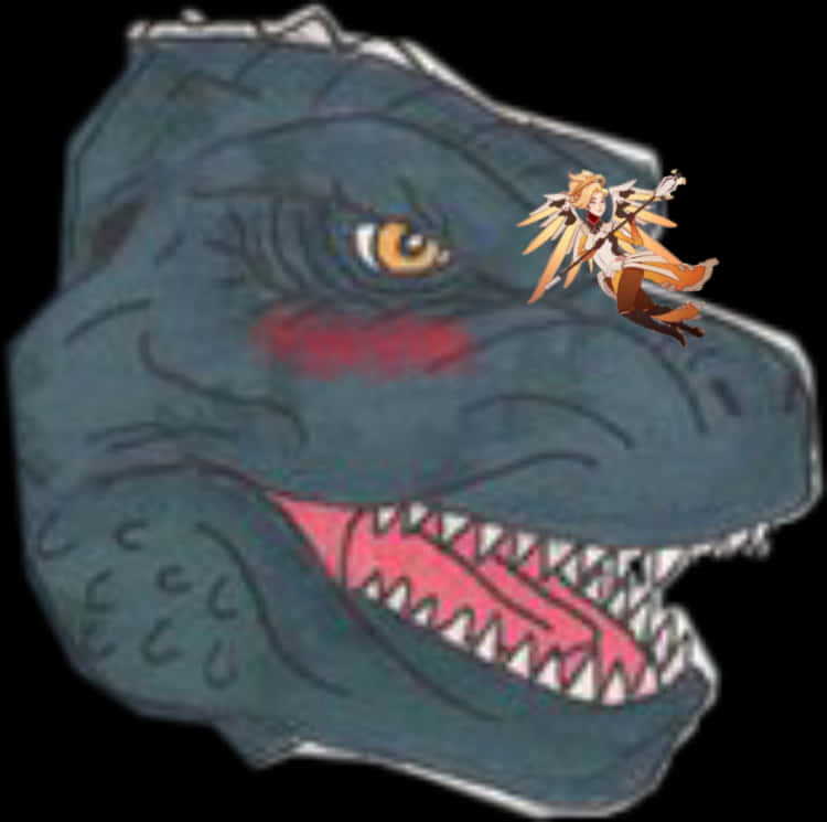 Animoidut Godzilla- ja hahmocrossoverit Taustakuvat
