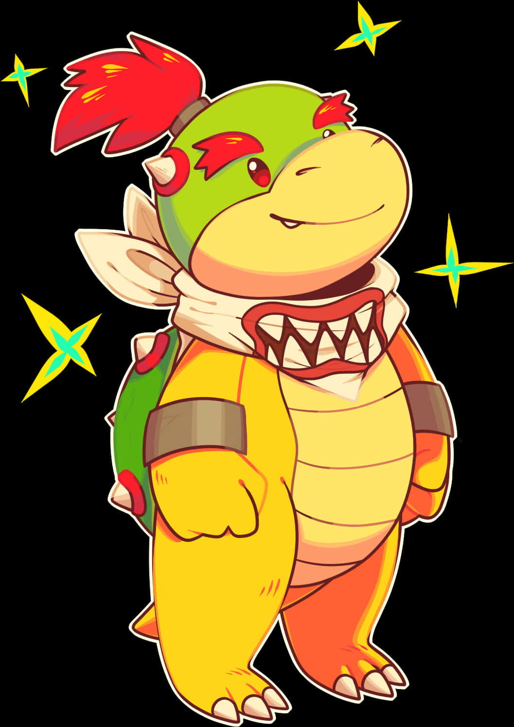 Animoitu Koopa Troopa -sarjakuva Taustakuvat