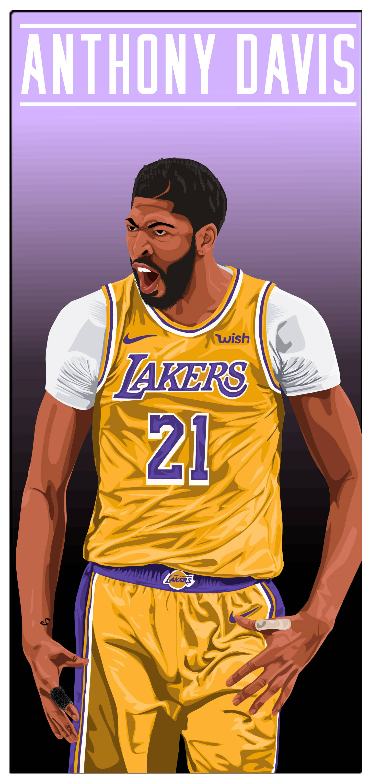 Anthony Davis Vektoritaide Taustakuvat