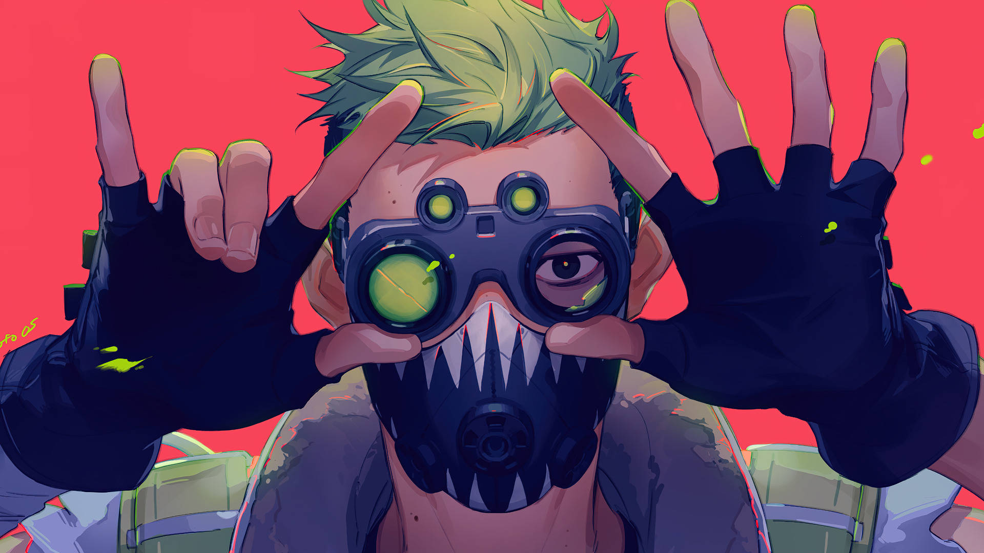 Apex Legends Octane Yksi Silmä Taustakuvat