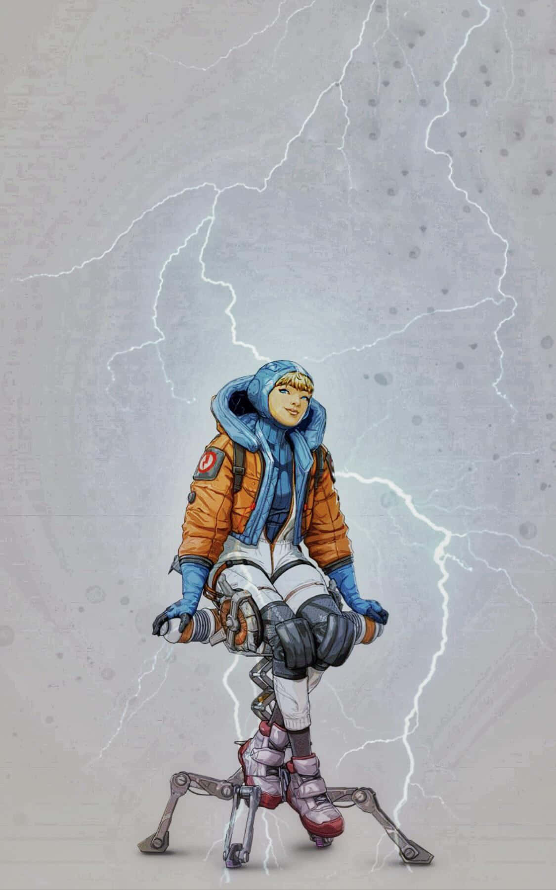 Apex Legends Wattson esteettinen taide Taustakuvat