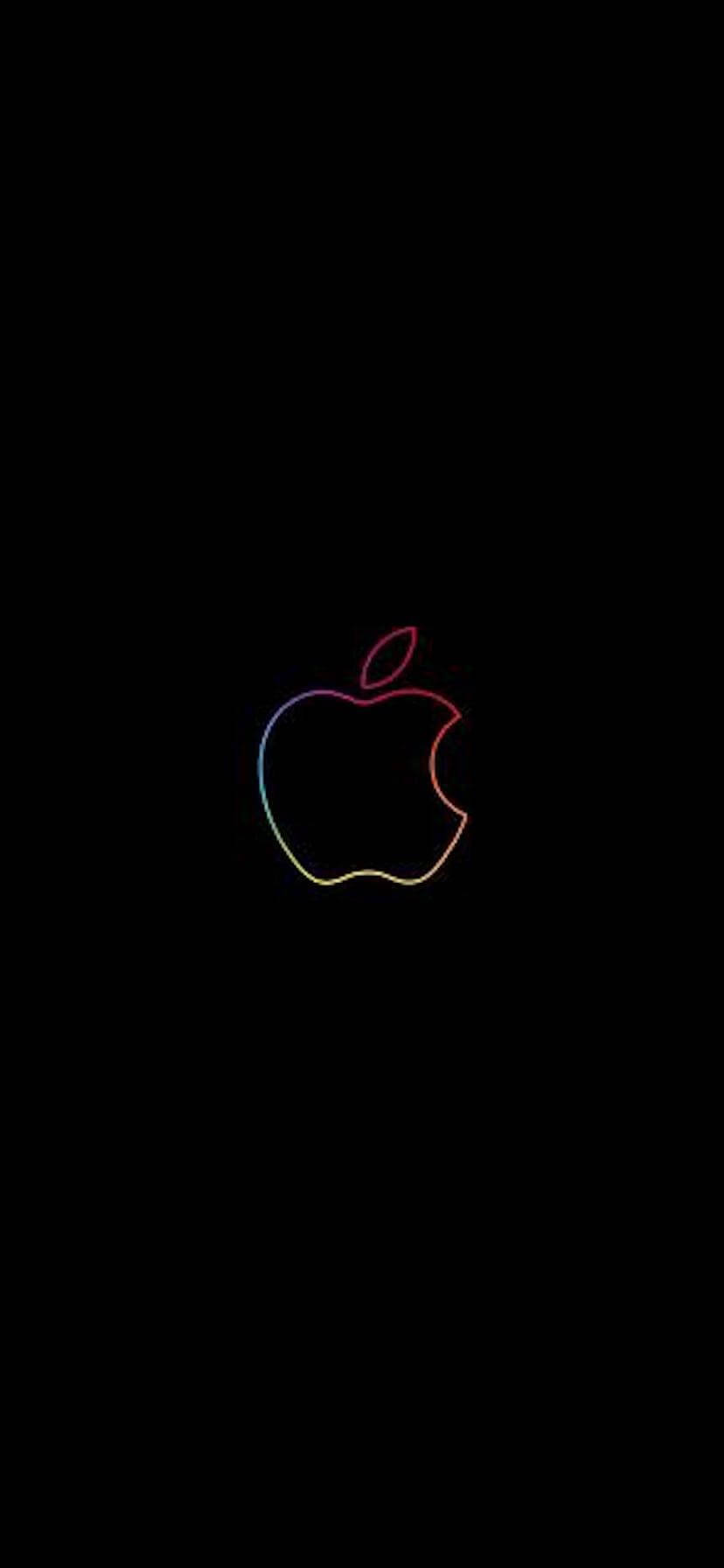 Apple iPhone XR eloisilla sateenkaarireunoilla Taustakuvat