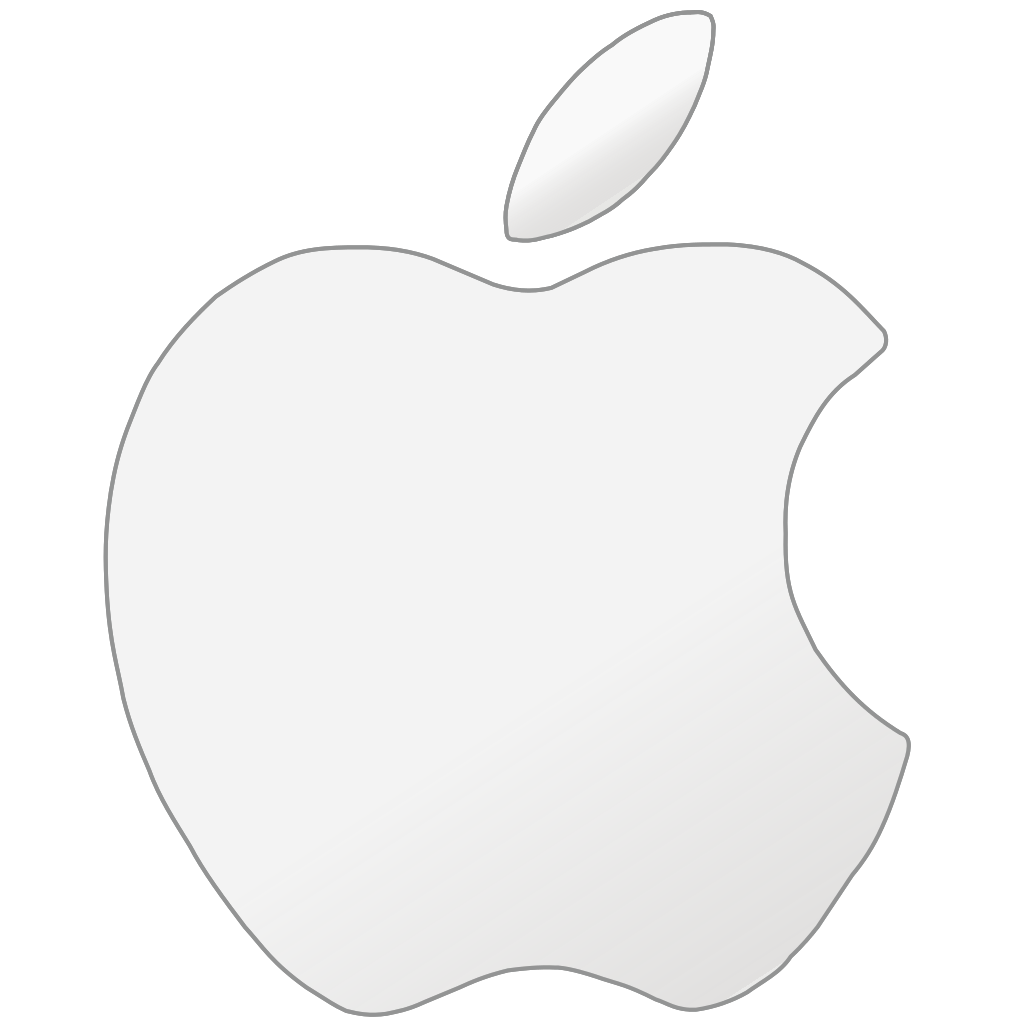 Apple-logo hopea teal-tausta Taustakuvat