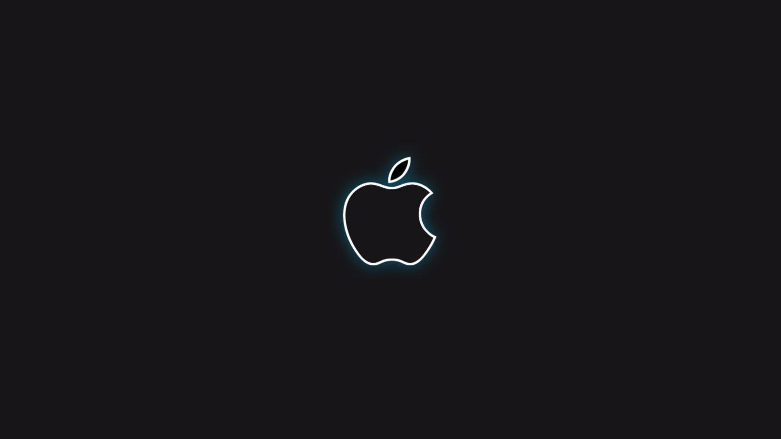 Apple-logo musta tausta Taustakuvat
