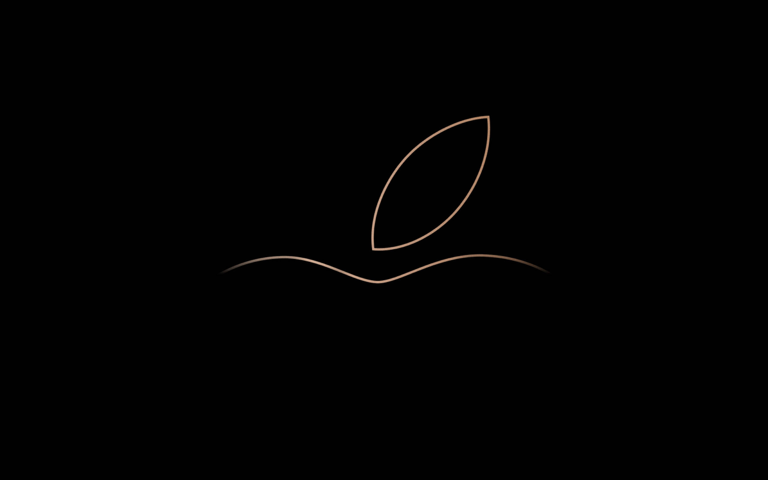 Apple-logon ääriviivat Macbook Air Taustakuvat