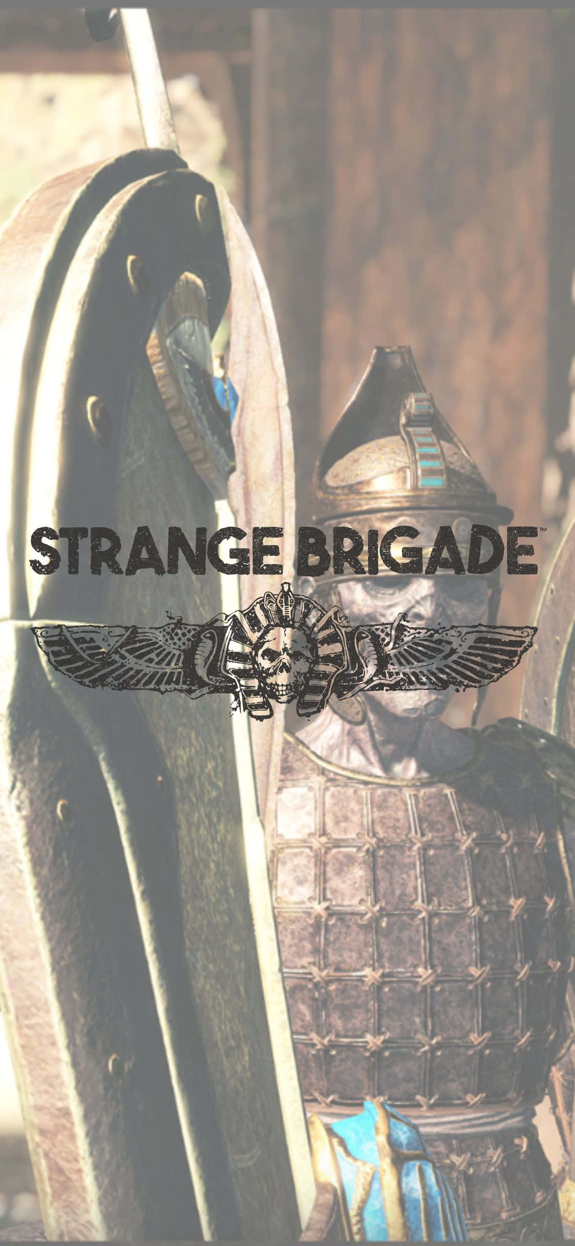 Panssaroitu sotilas iPhone X Strange Brigade -tausta Taustakuvat