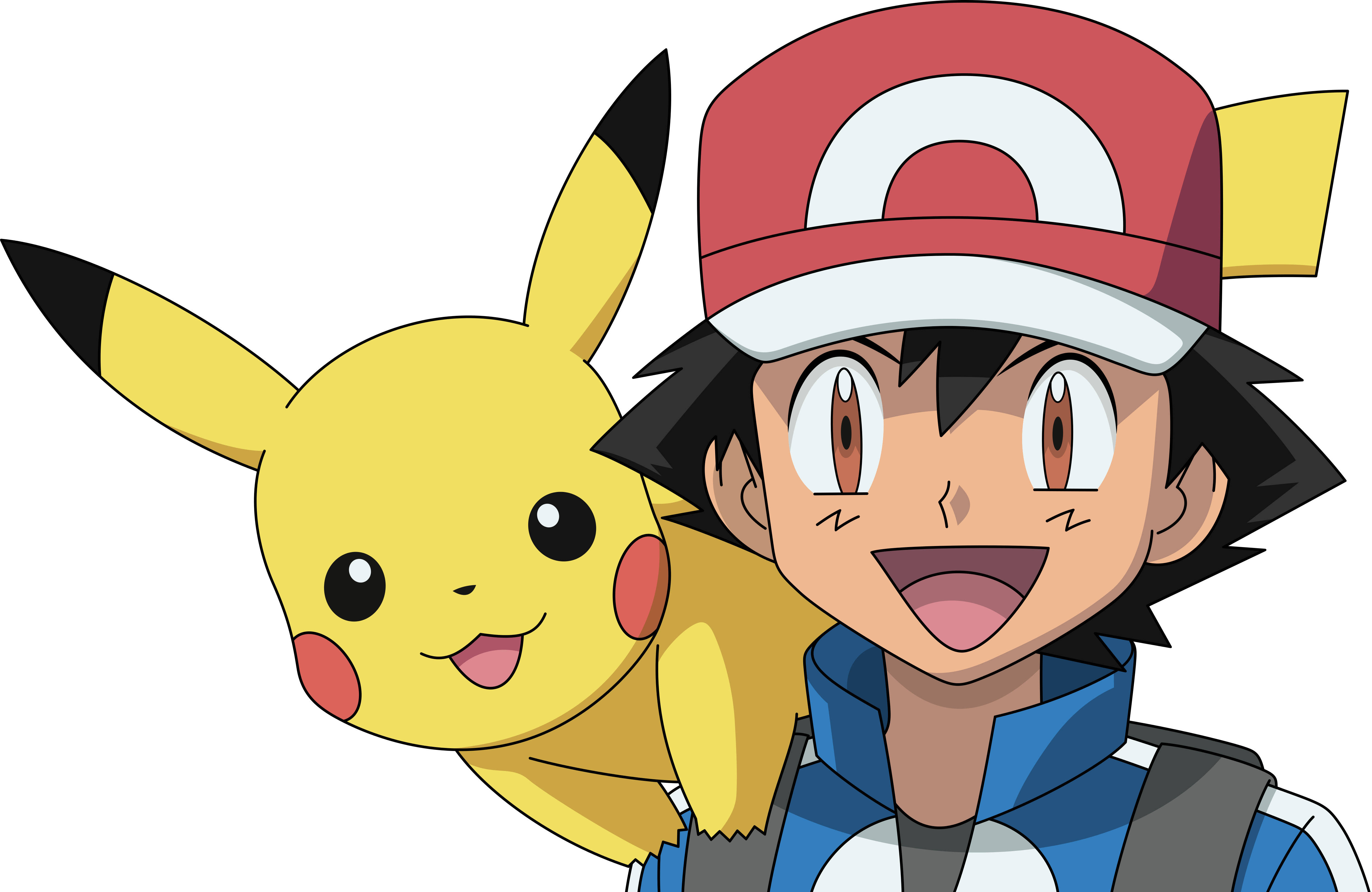 Ash ja Pikachu HD-kuva Taustakuvat