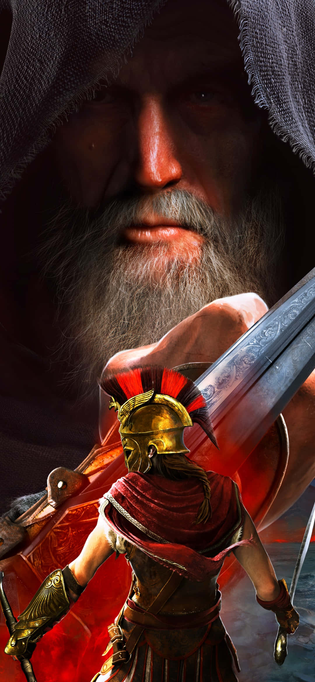Assassin's Creed Odyssey -tausta ja Darius Taustakuvat