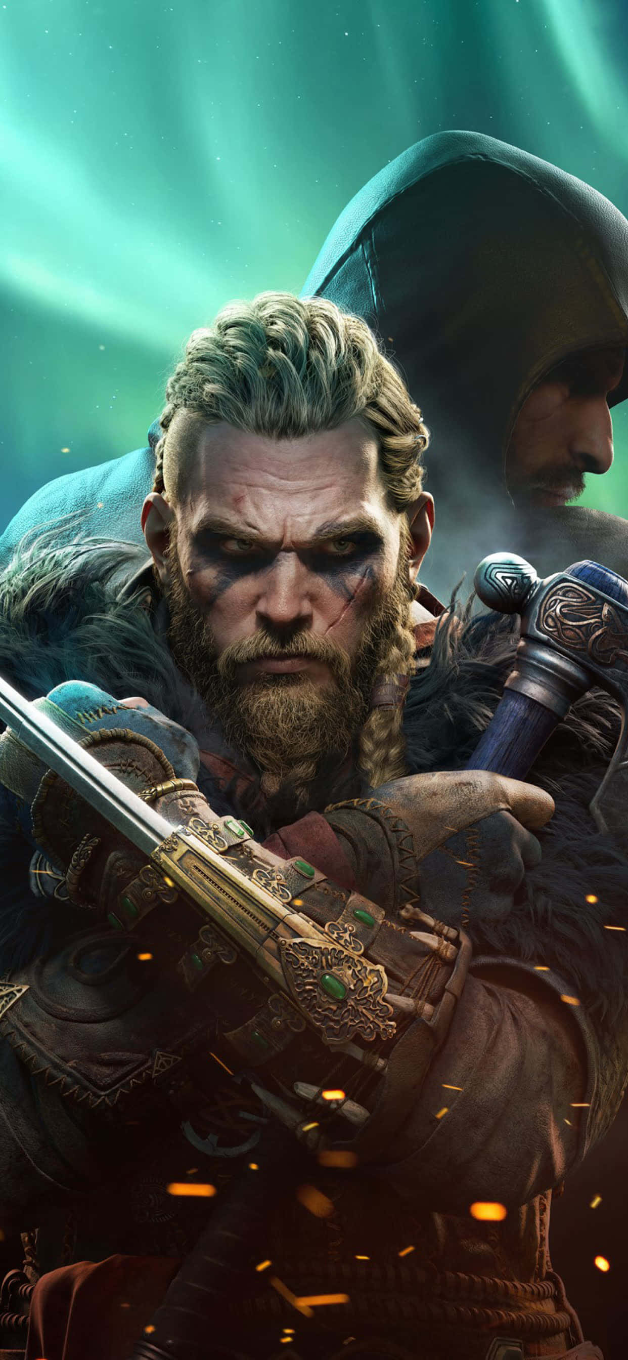 Assassin’s Creed -sarja iPhone Xs Max Assassin's Creed Valhalla Taustakuva Taustakuvat
