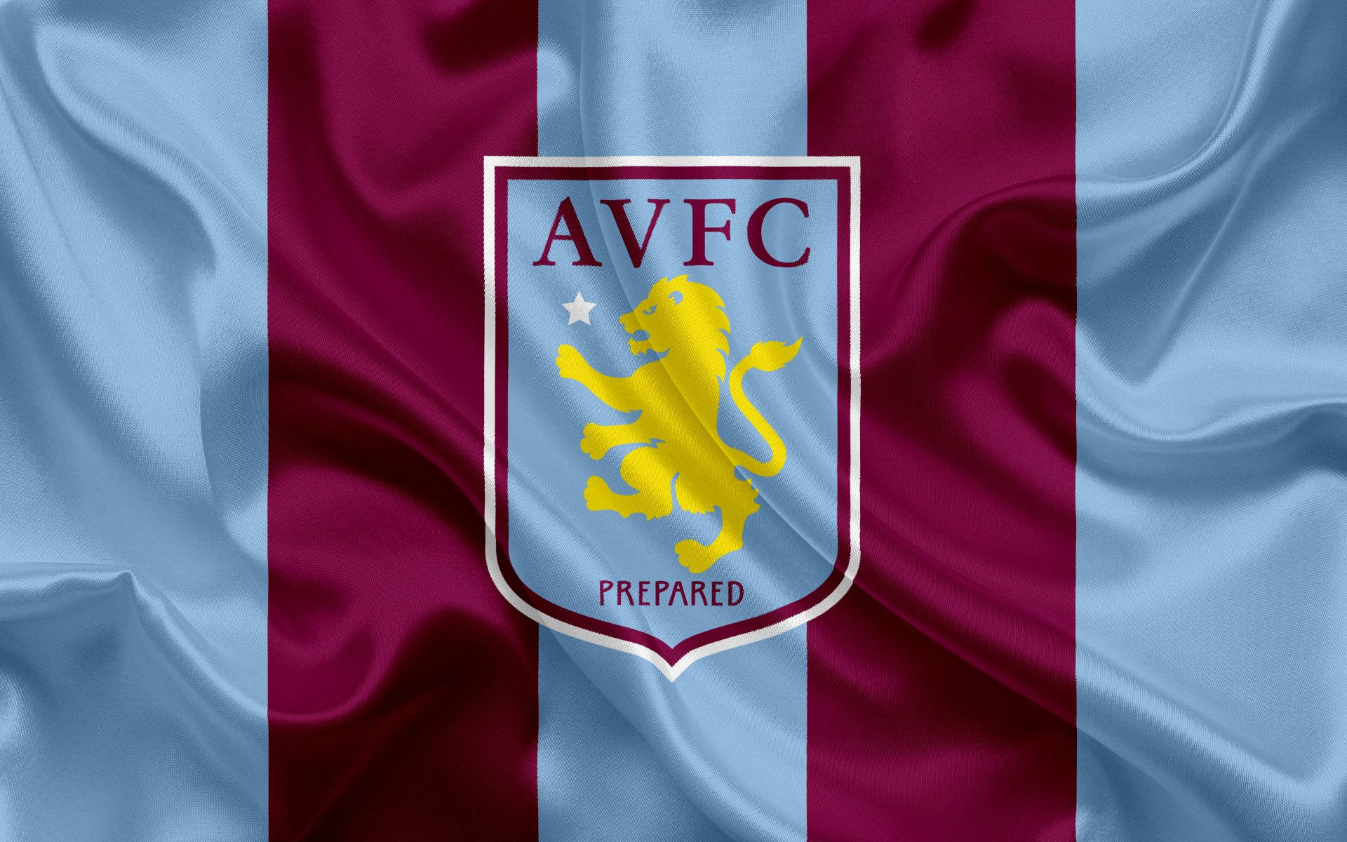 Aston Villa FC ryppyinen lippu Taustakuvat