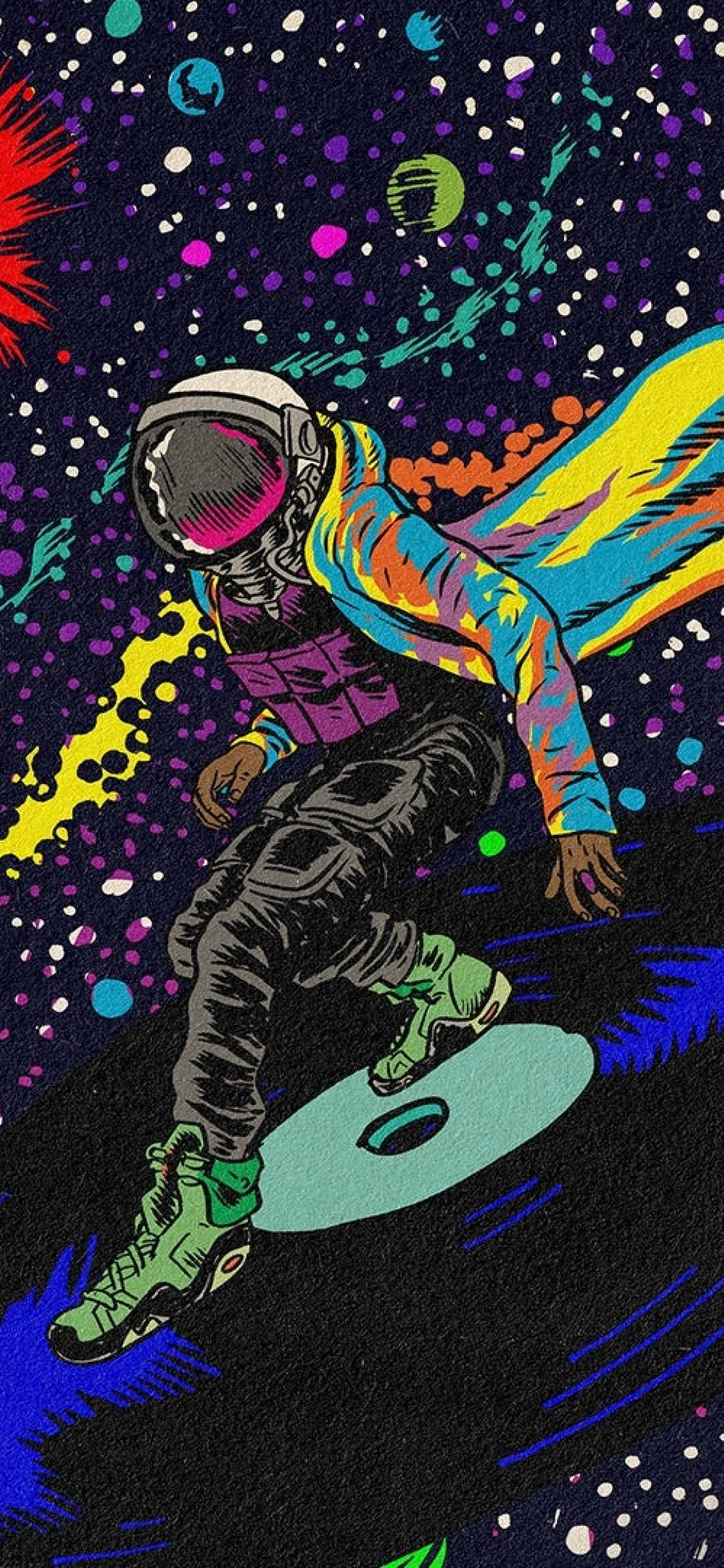 Astu Astroworldiin iPhonen voimalla Taustakuvat