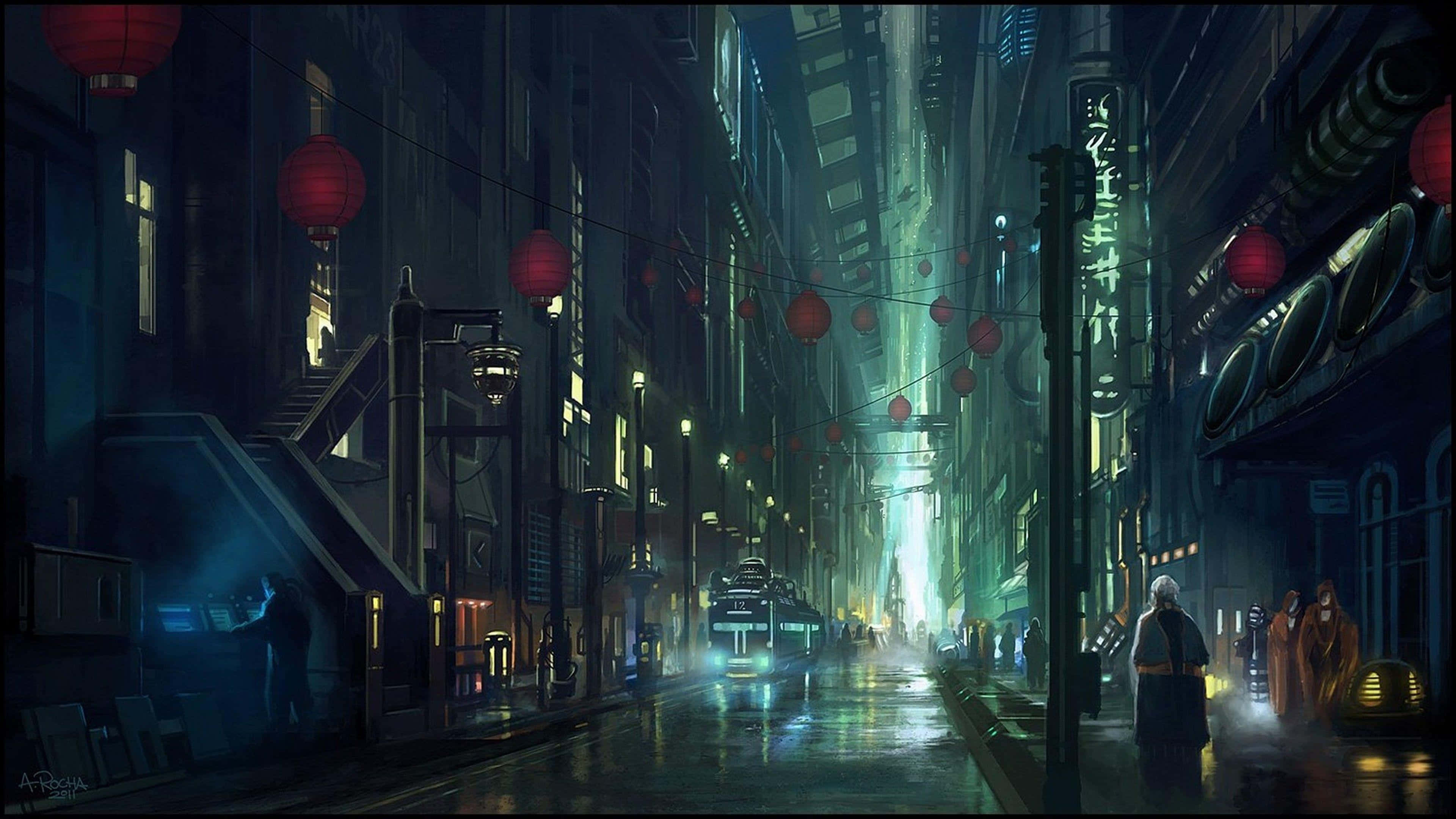 Astu värikkääseen Anime Cityn maailmaan ja löydä seikkailu, joka kutsuu sinua Taustakuvat
