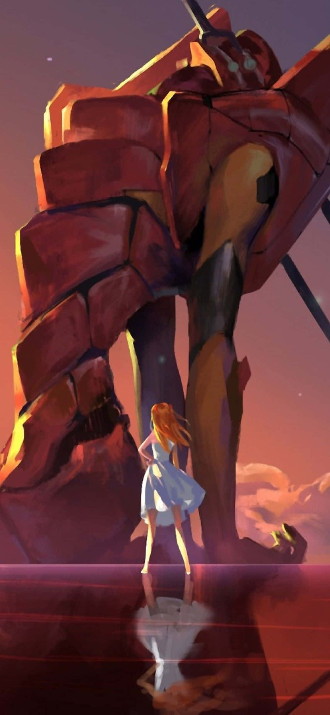 Asuka Langley Soryu Neon Genesis Evangelion iPhone Taustakuvat