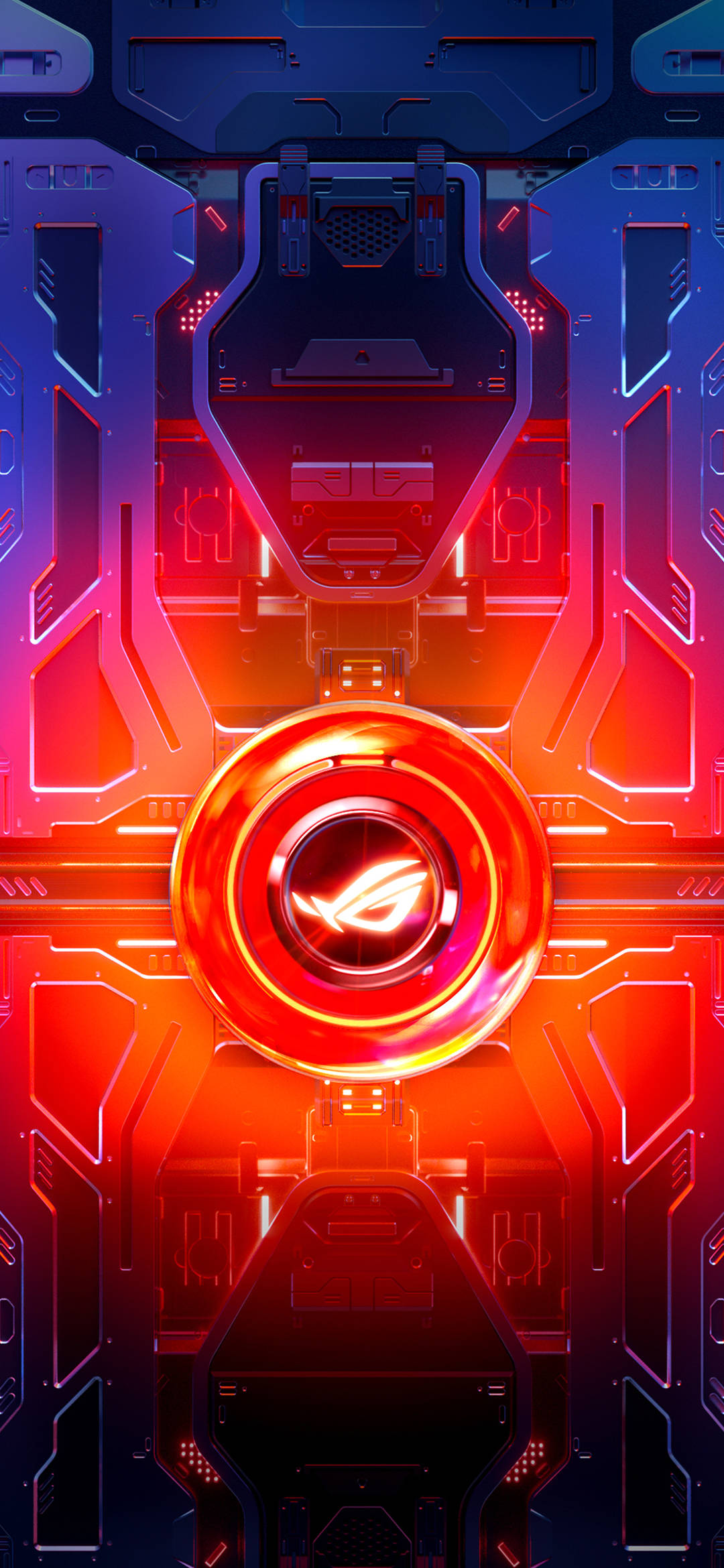 Asus ROG Phone punainen ympyrä Taustakuvat