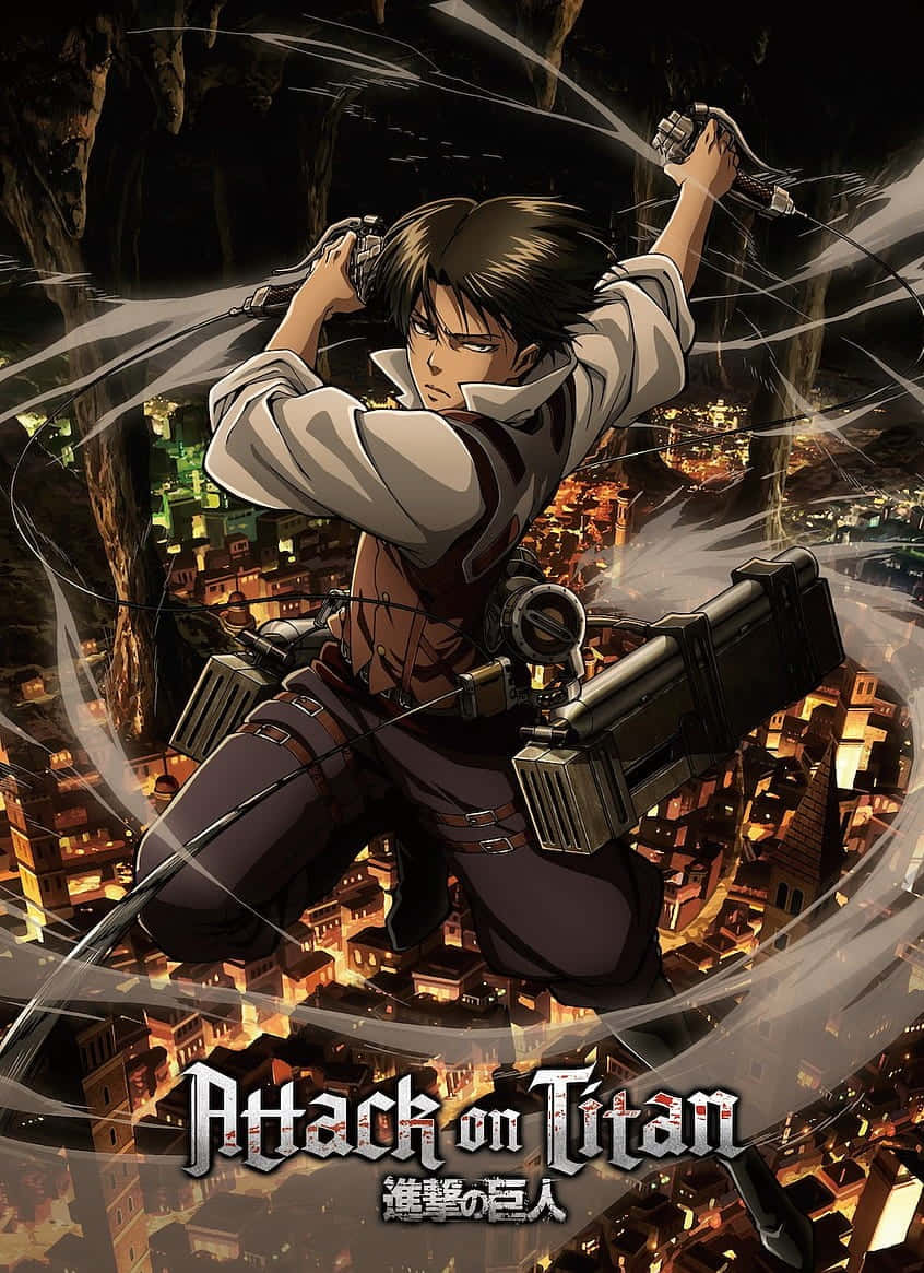 Attack on Titan -animaatio Levi Ackerman Taustakuvat