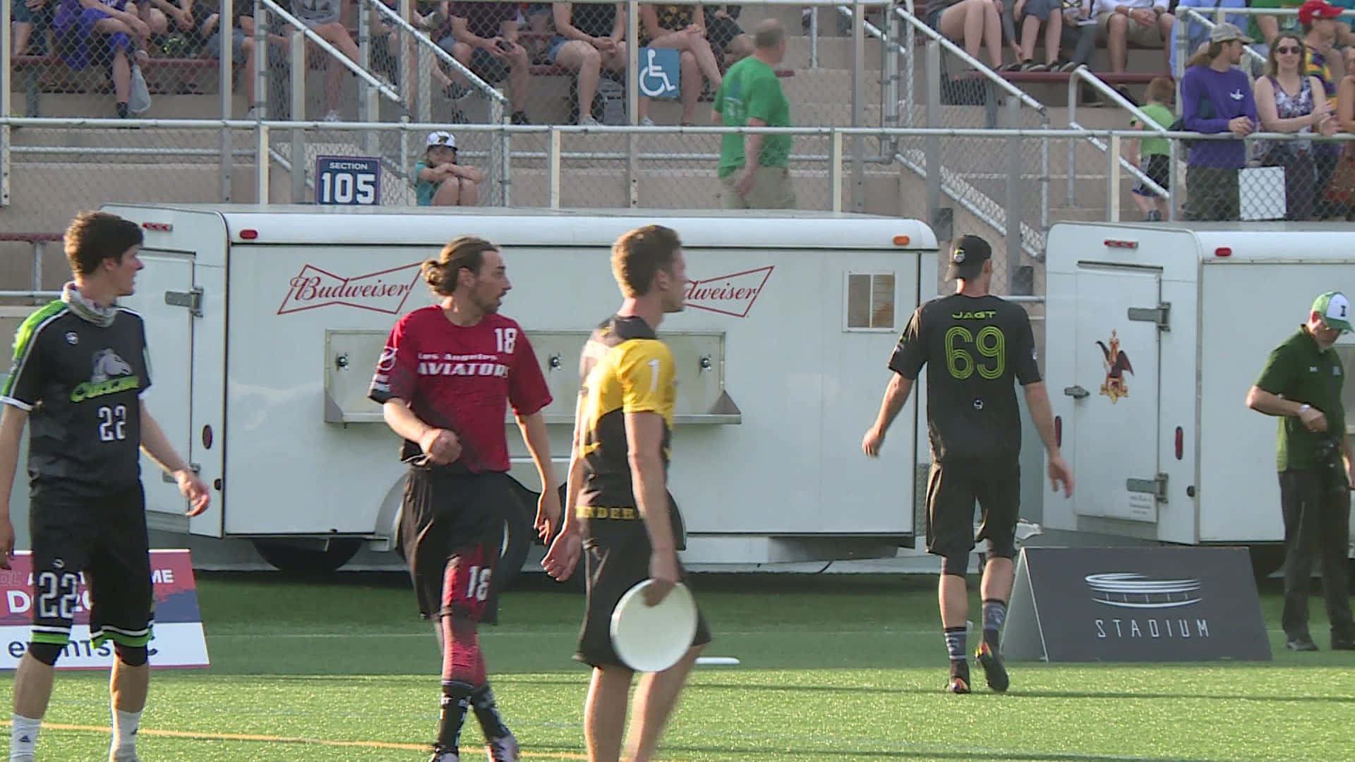 AUDL:n tähtipelaajat 1920x1080 Ultimate Frisbee -taustakuva Taustakuvat