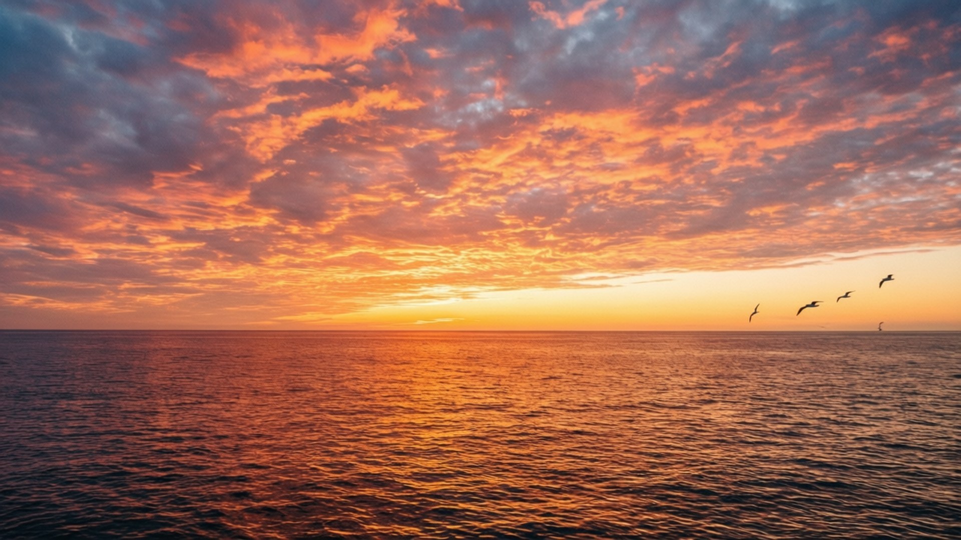 Auringonlasku merellä taivas Taustakuvat