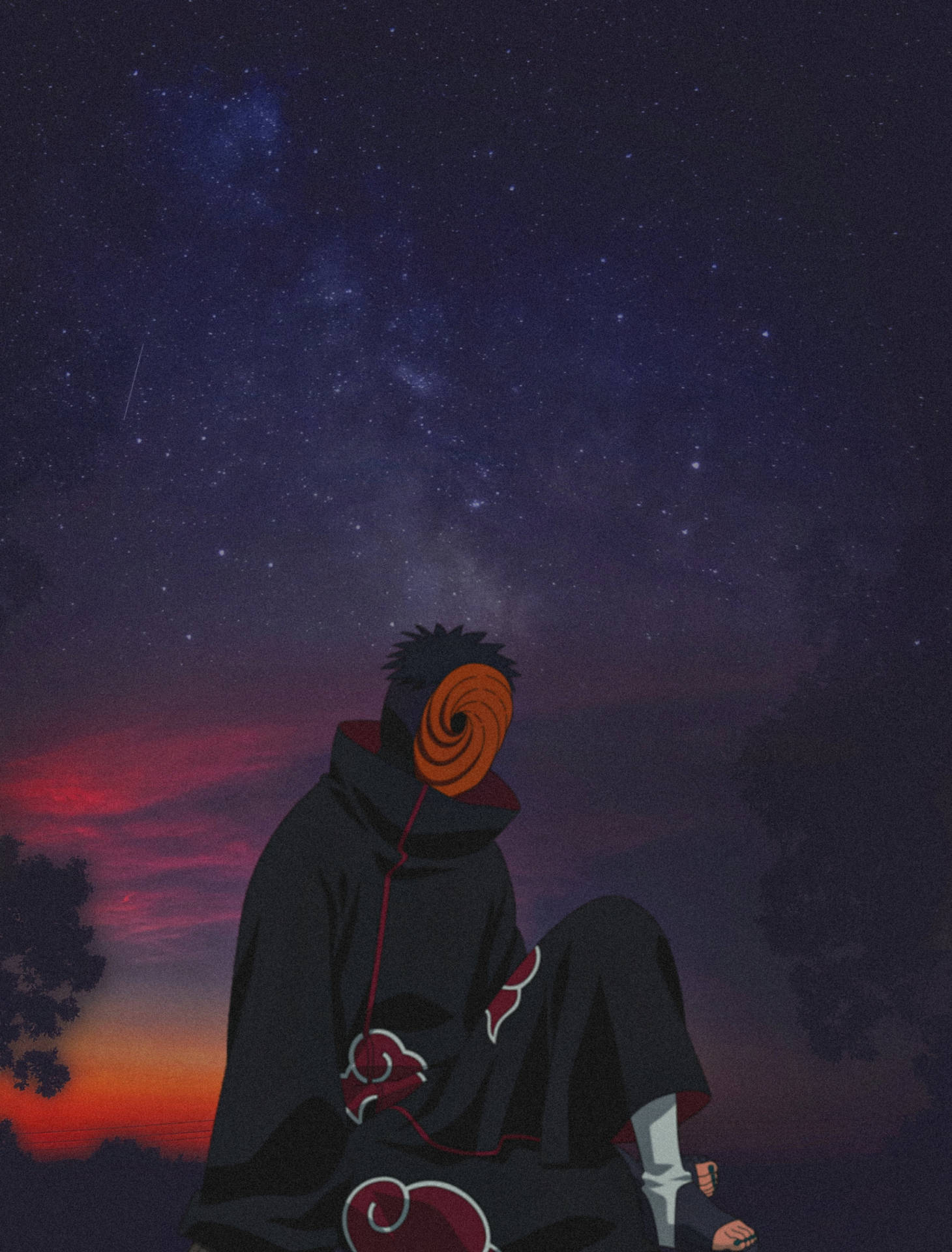 Auringonlasku Obito Uchiha 4K Taustakuvat