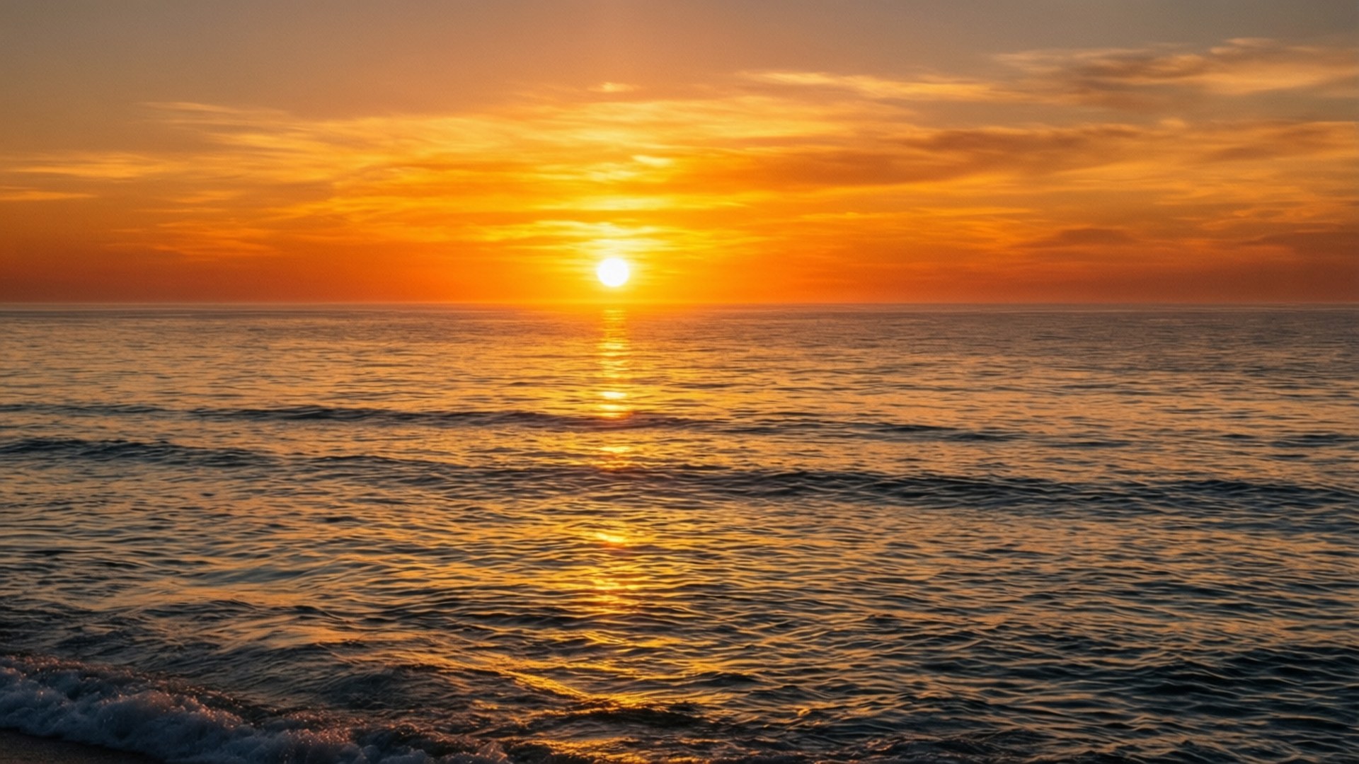 Auringonlaskun meren hehku Taustakuvat