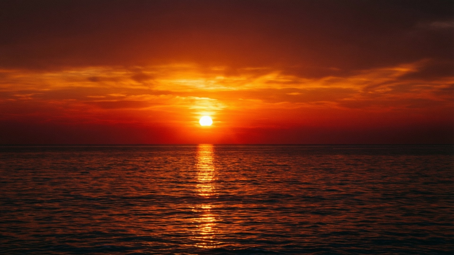 Auringonlaskun meriheijastus Taustakuvat