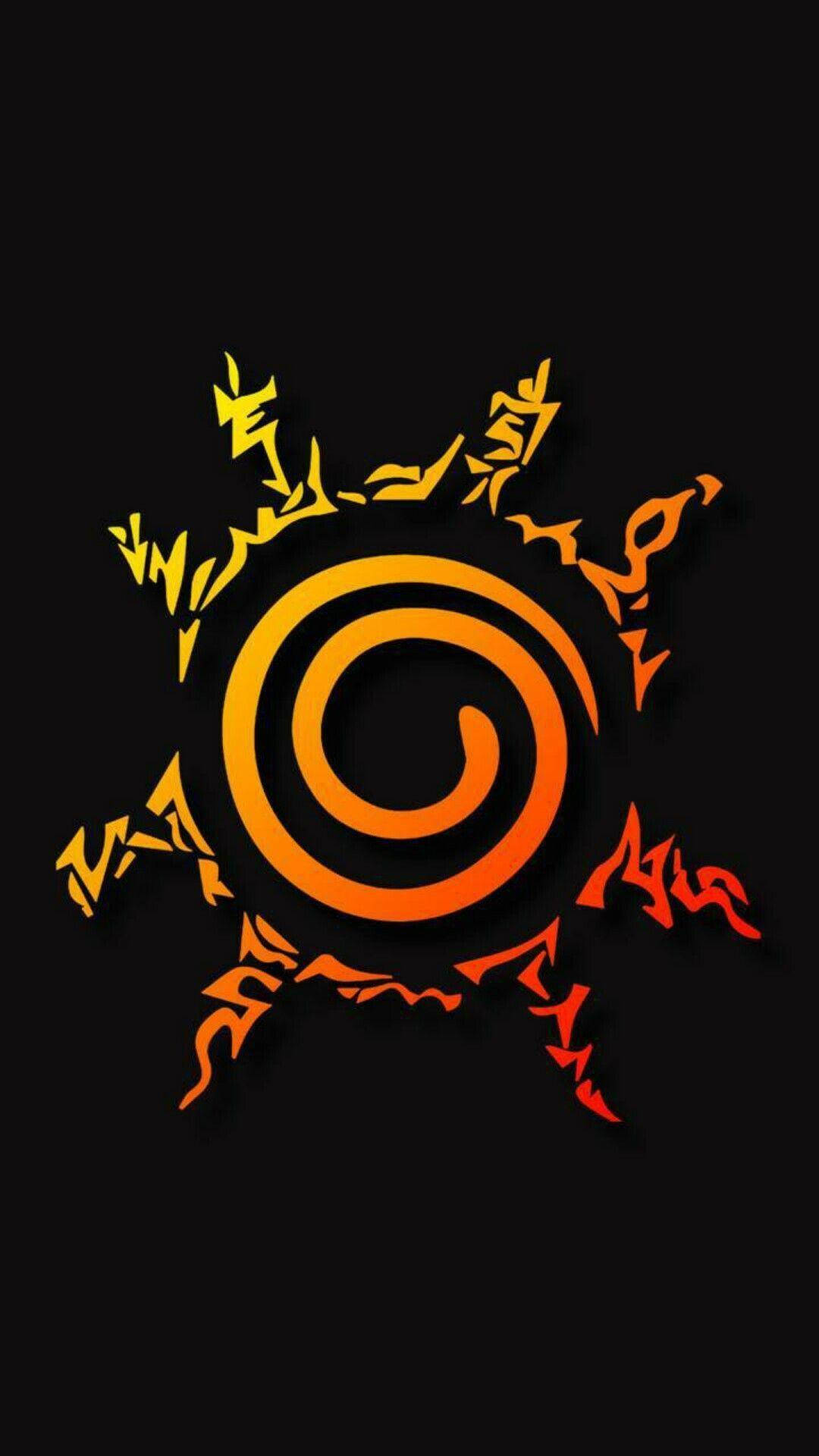 Aurinkosinetillä varustettu Naruto-puhelin Taustakuvat