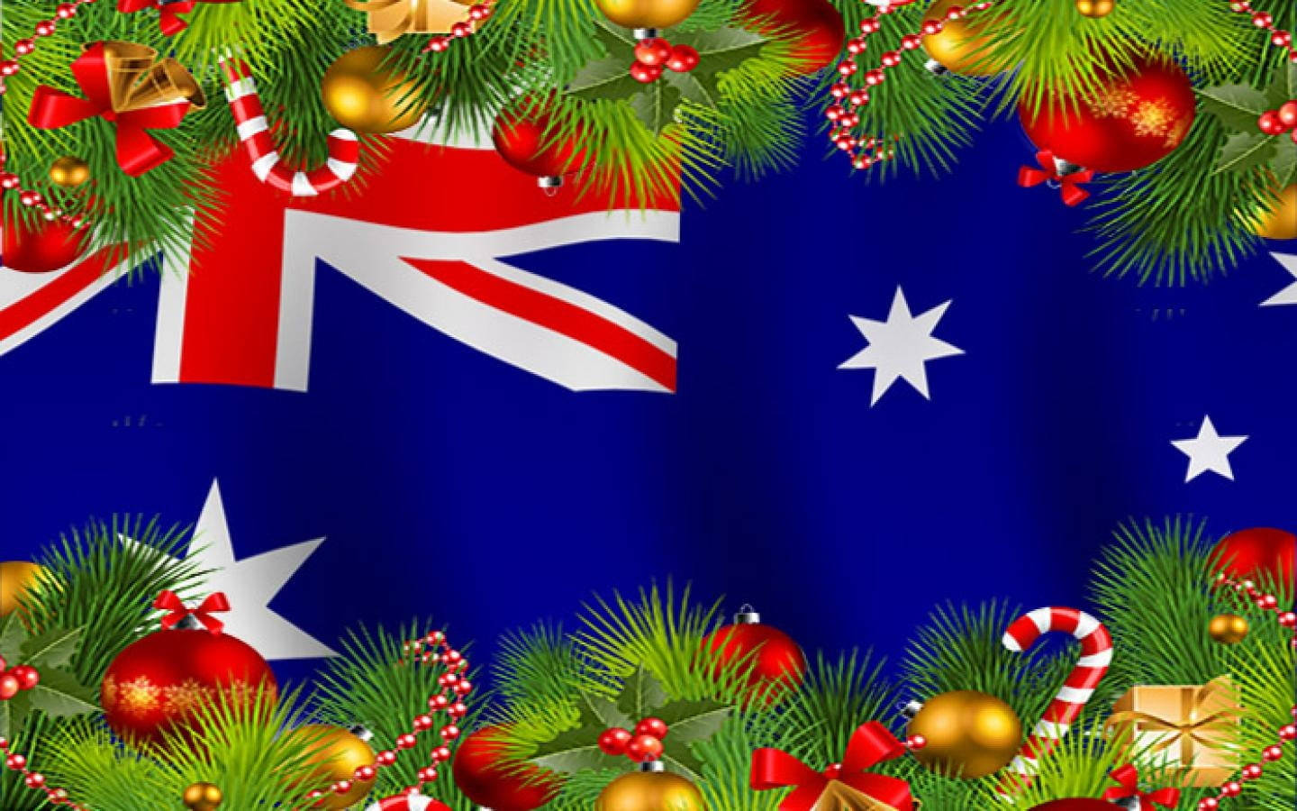 Australialainen joululippu Taustakuvat