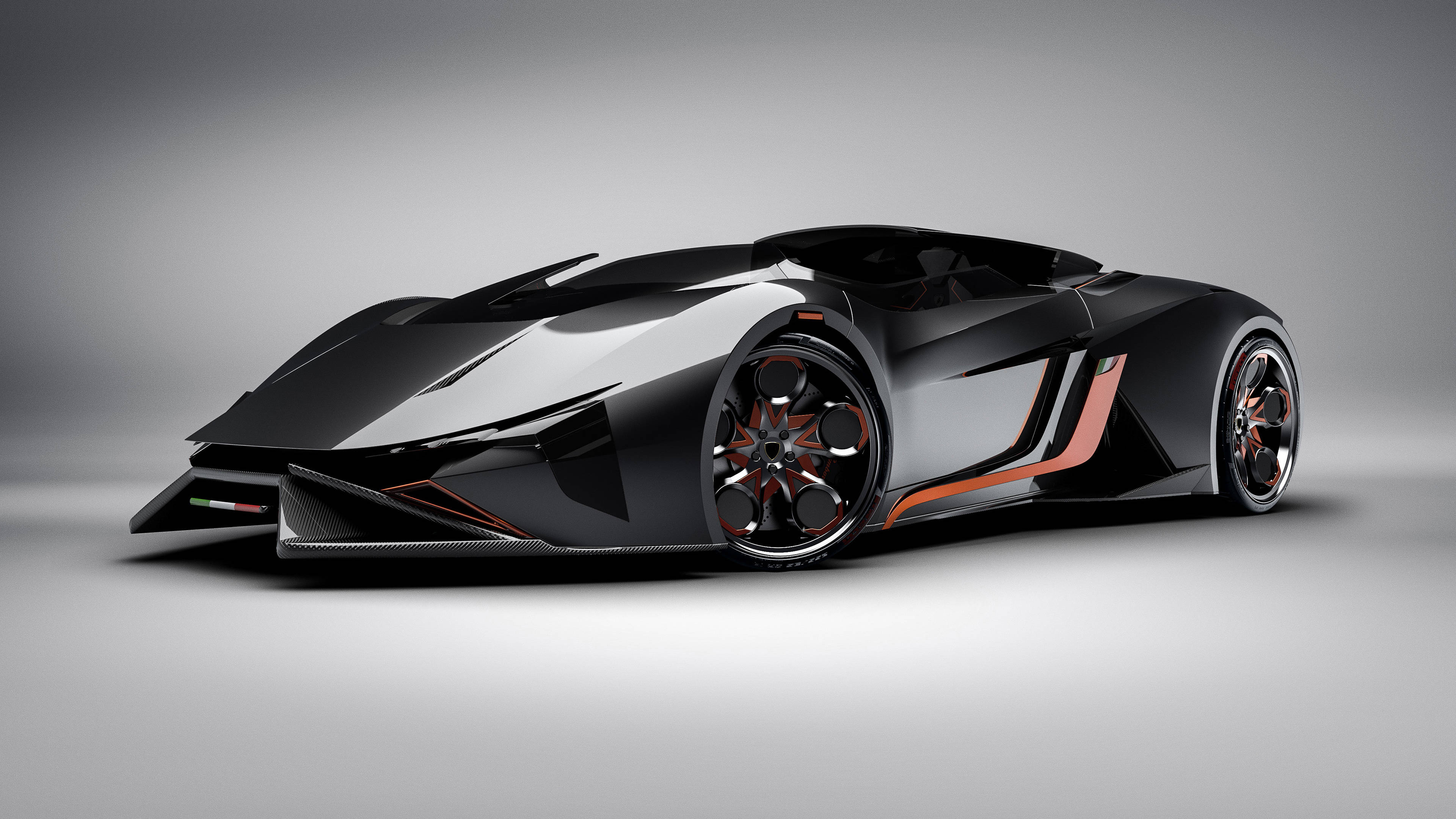 Auto 4K Futuristinen Muotoilu Taustakuvat
